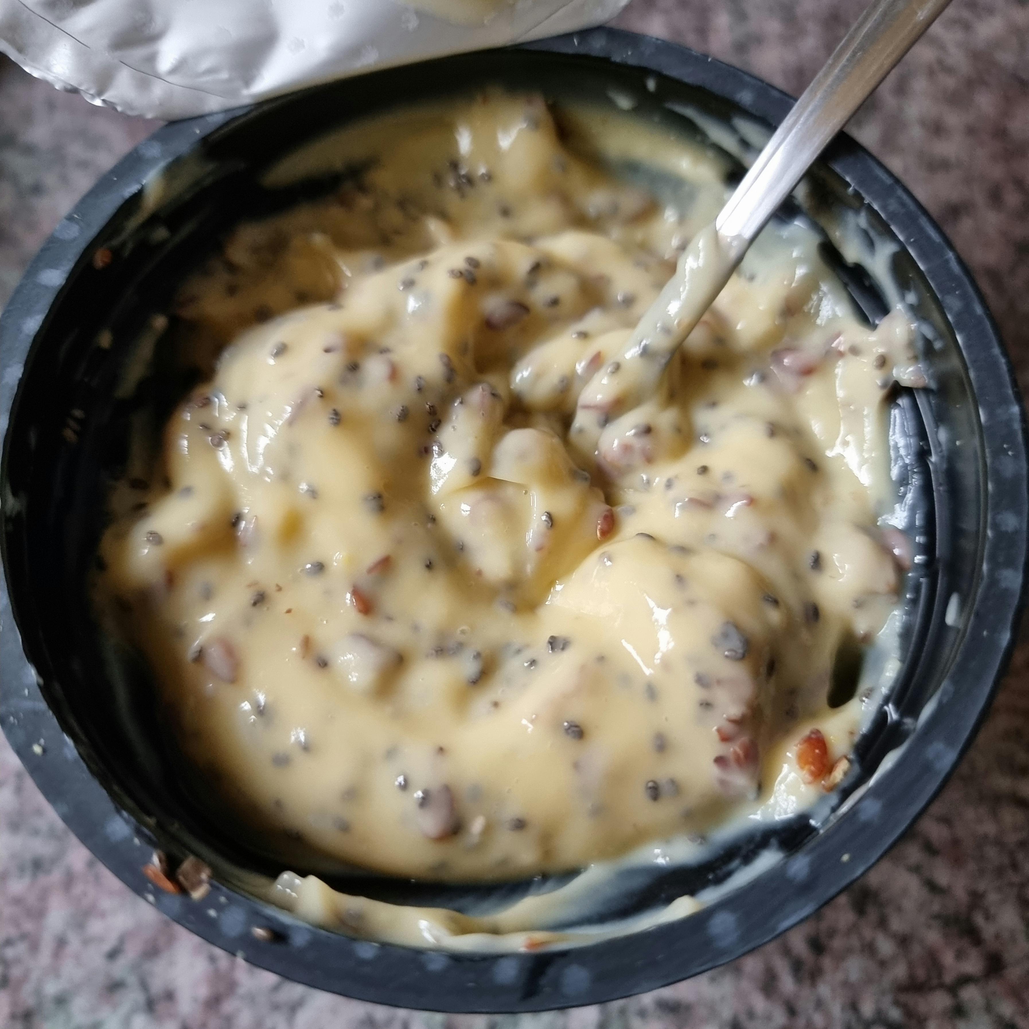 The "please help me poop" vanilla protein pudding with chia and ground