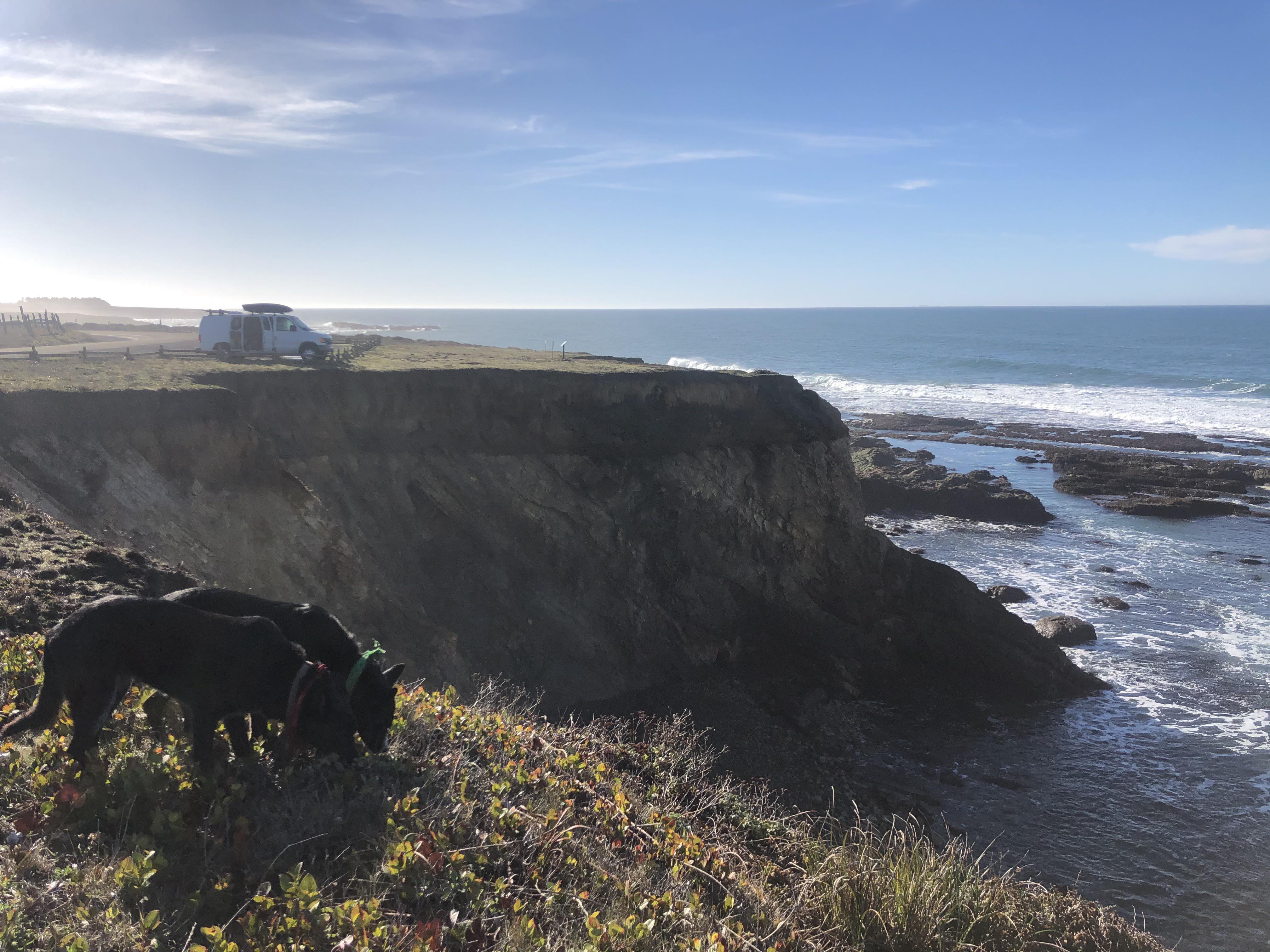 On the 101 near Point Arena, CA r/vandwellers