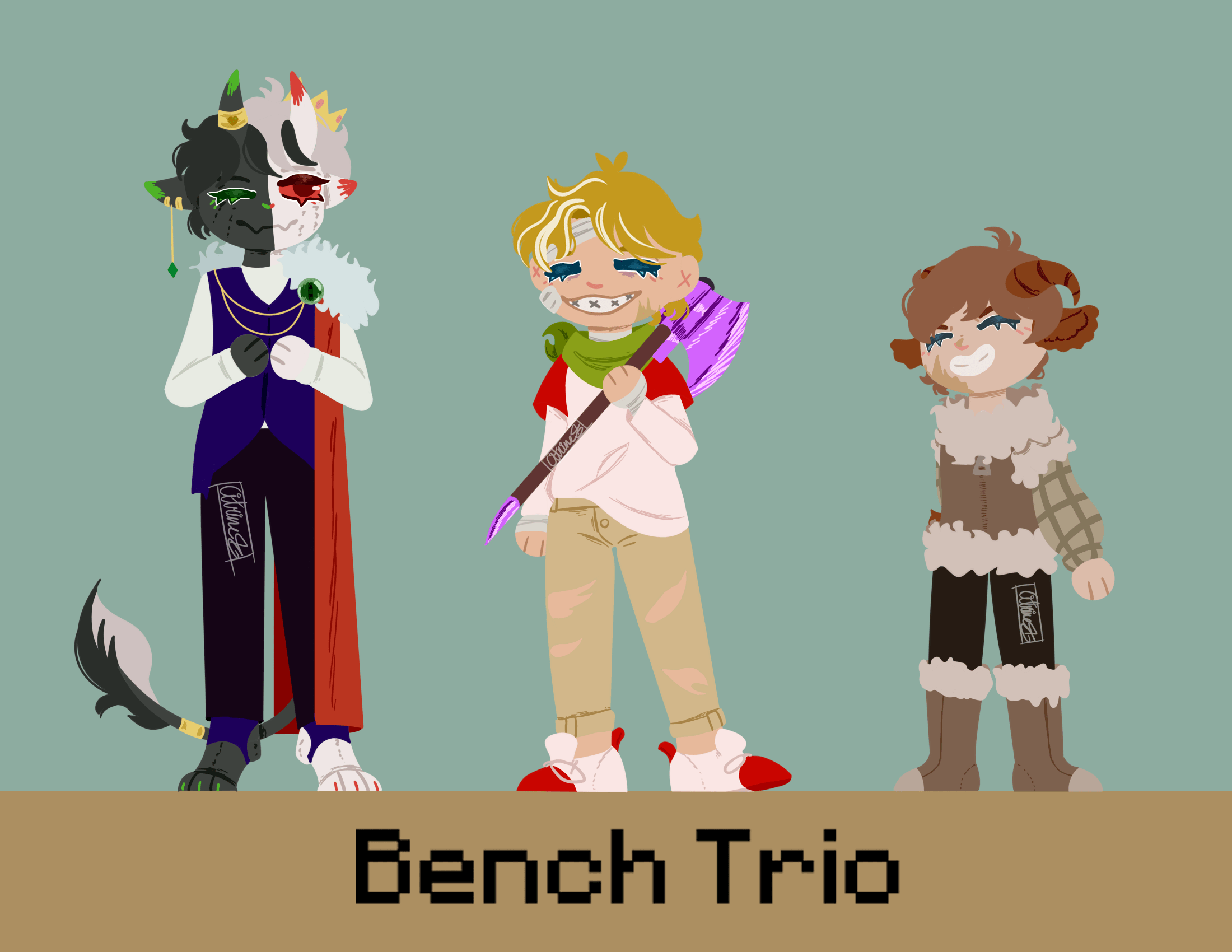 Bench Trio