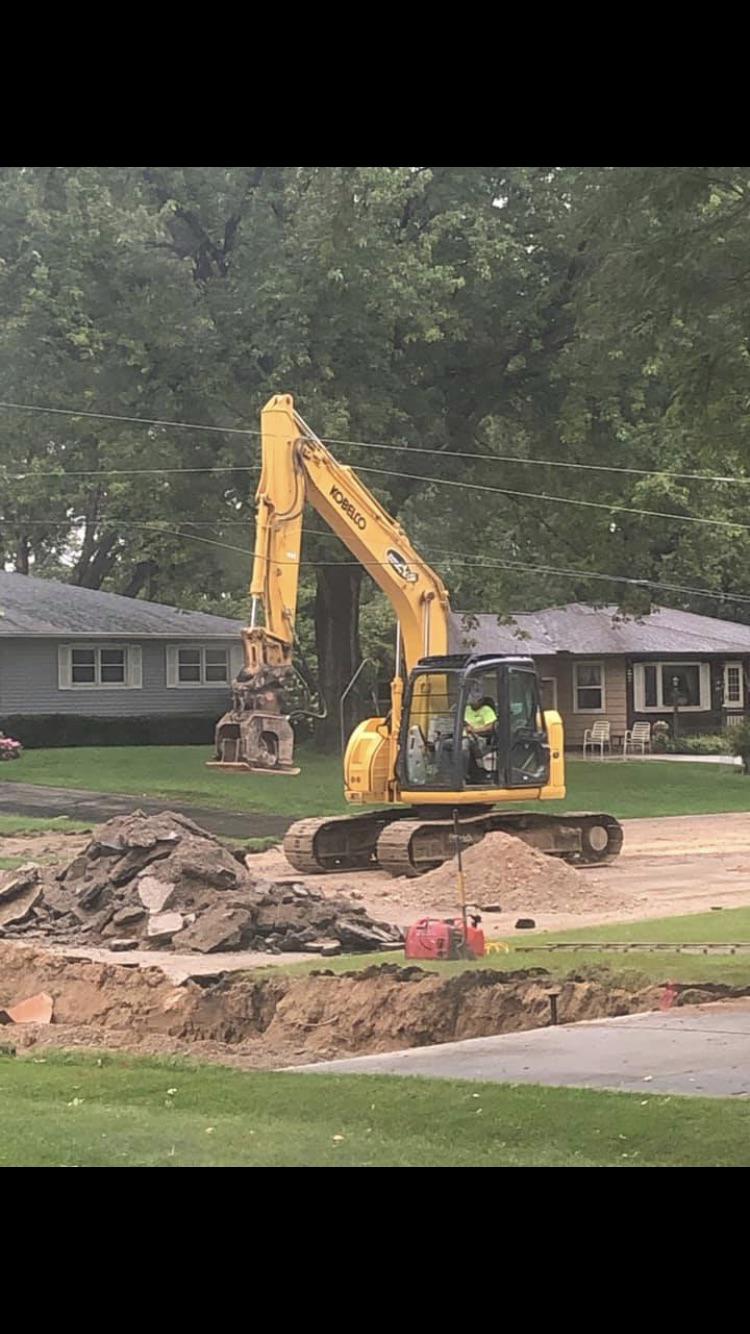 When you remember to call diggers hotline but to look up. r