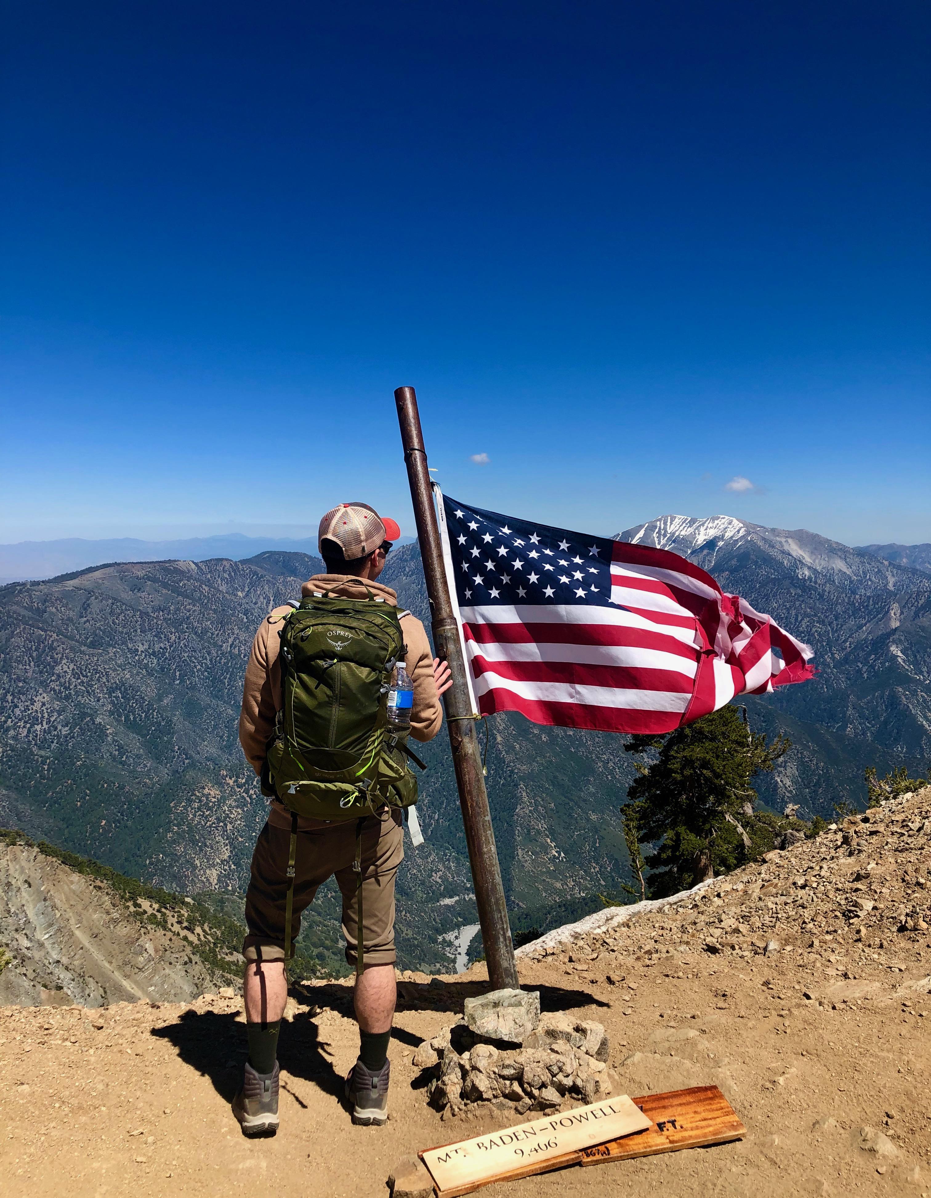 Perfect Day to Summit Mount BadenPowell r/socalhiking