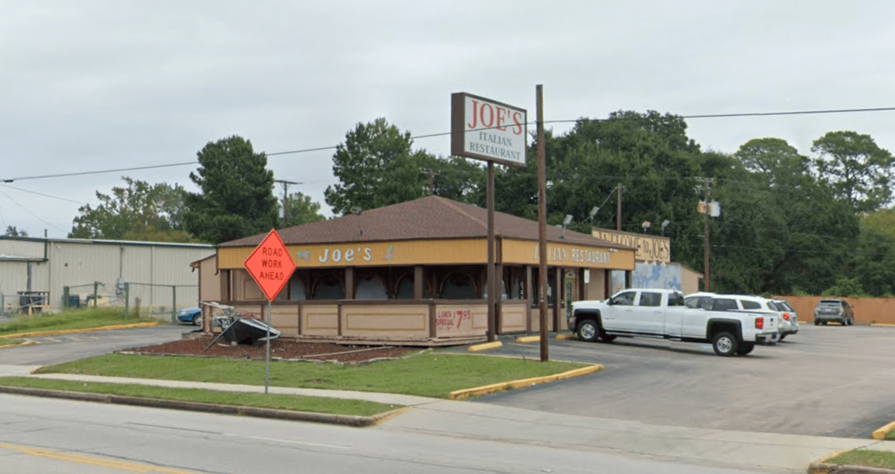 Joe's Italian Restaurant in Conroe TX. They still use the original