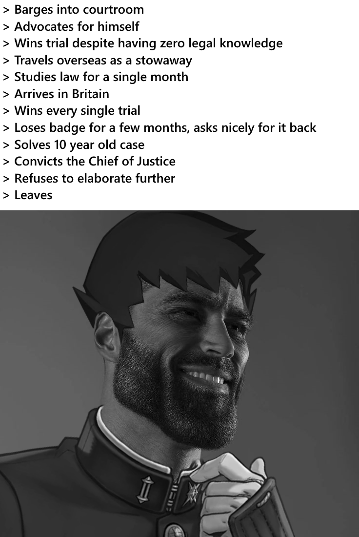 top tier protagonist r/AceAttorneyCirclejerk