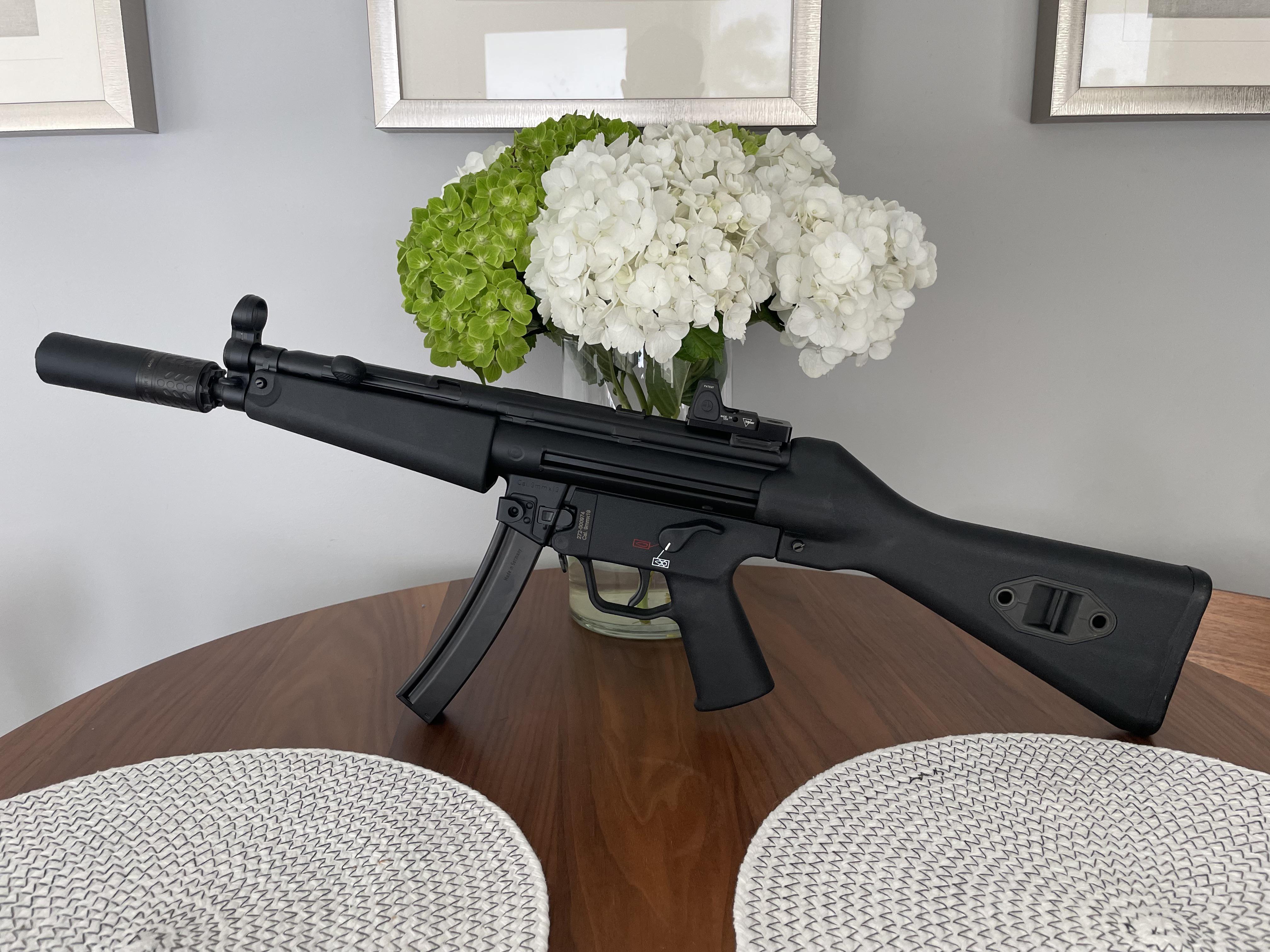 H&K SP5L, CGS MOD9SK, and RMR. Simple, effective. GunPorn