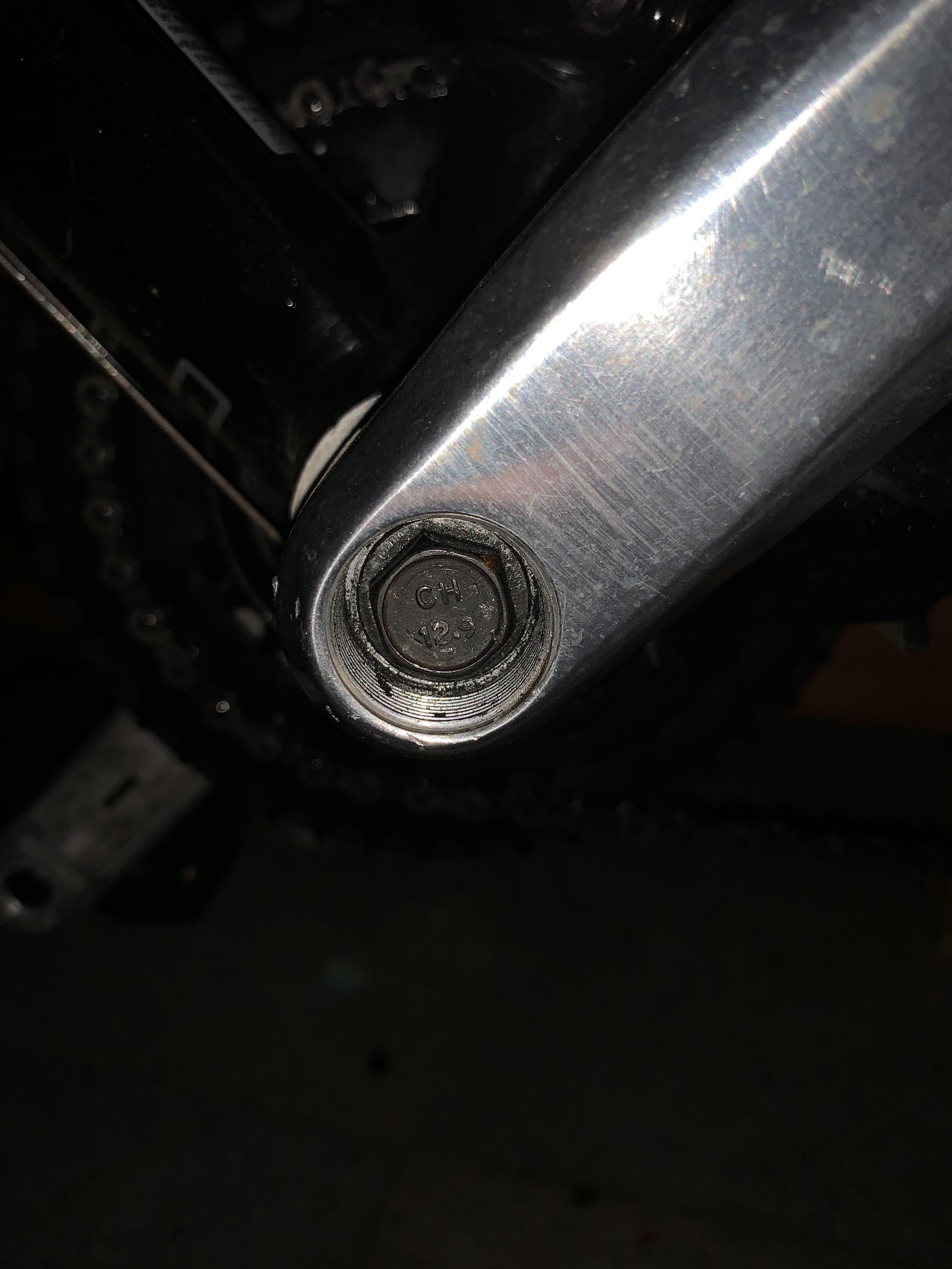 Left crank keeps coming loose and falling off. What to do beyond just tightening this really