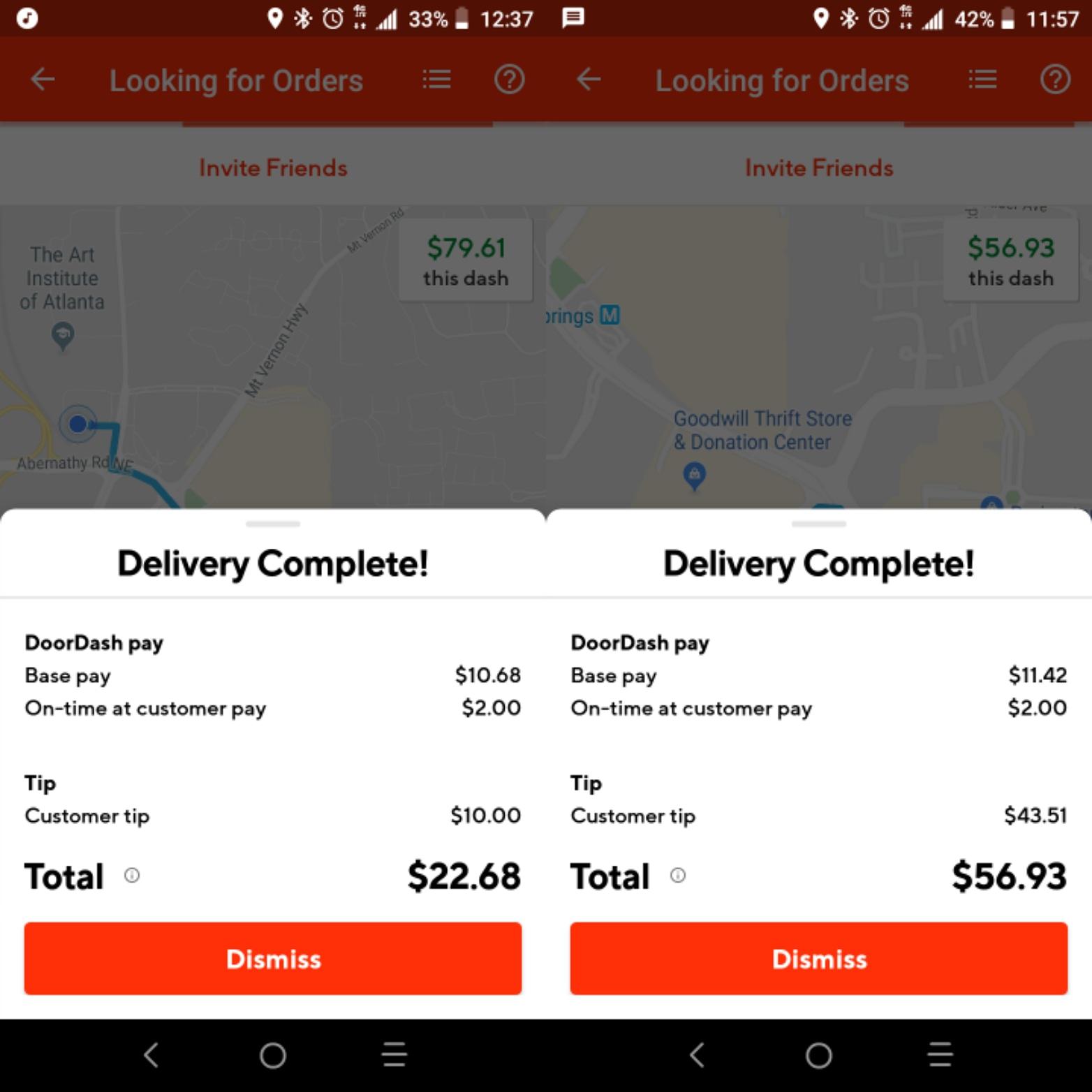 First two orders. r/doordash