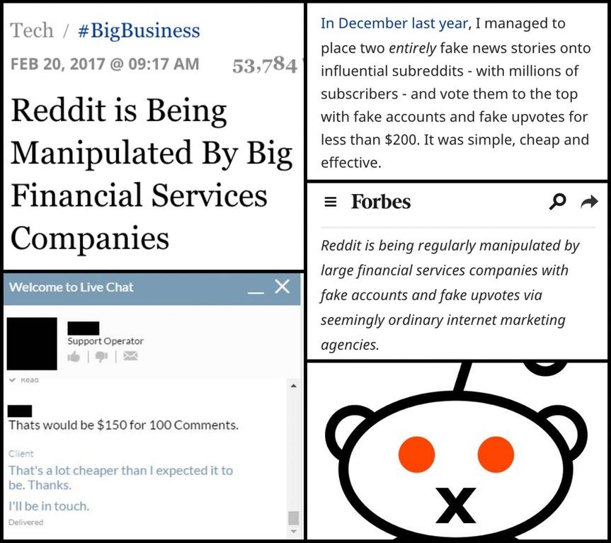 Reddit is being cheaply manipulated r/economy