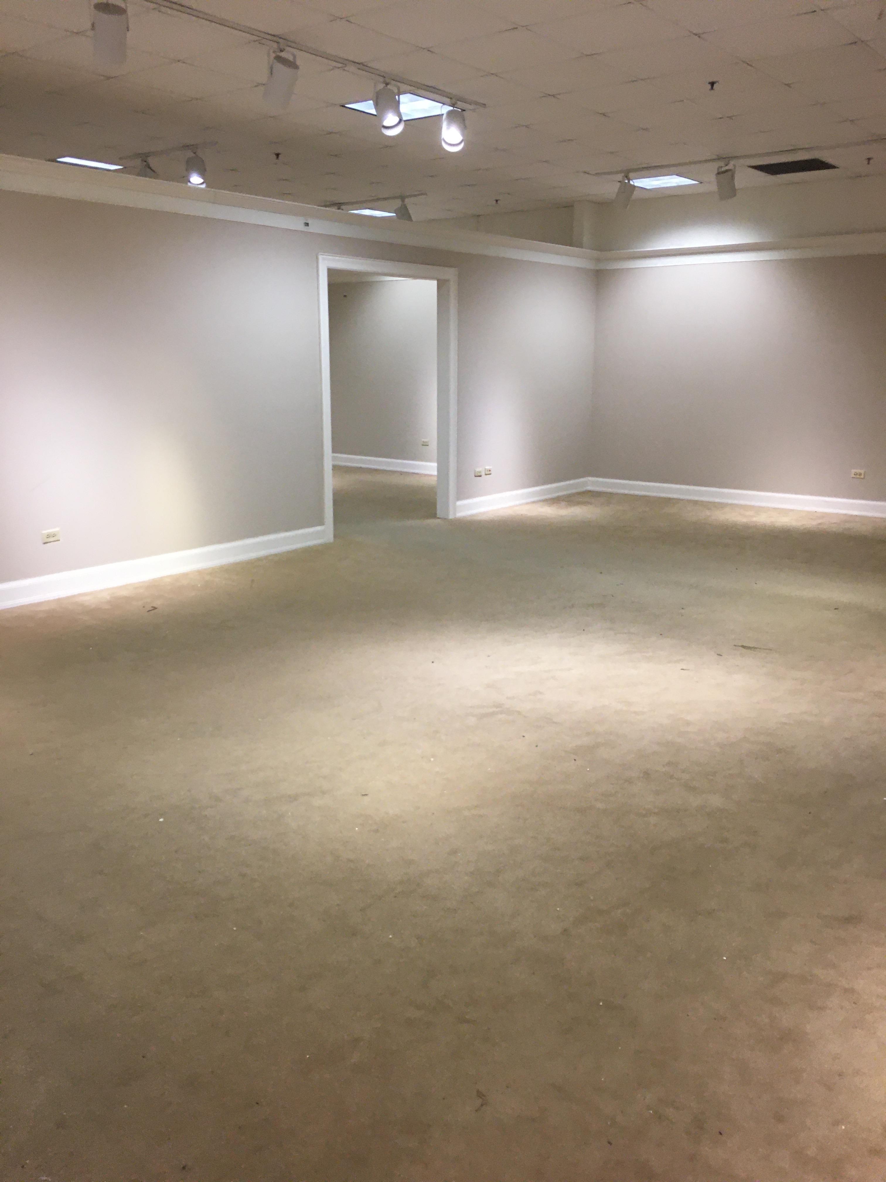 Furniture Store my Dad went to looked a little like the Backrooms