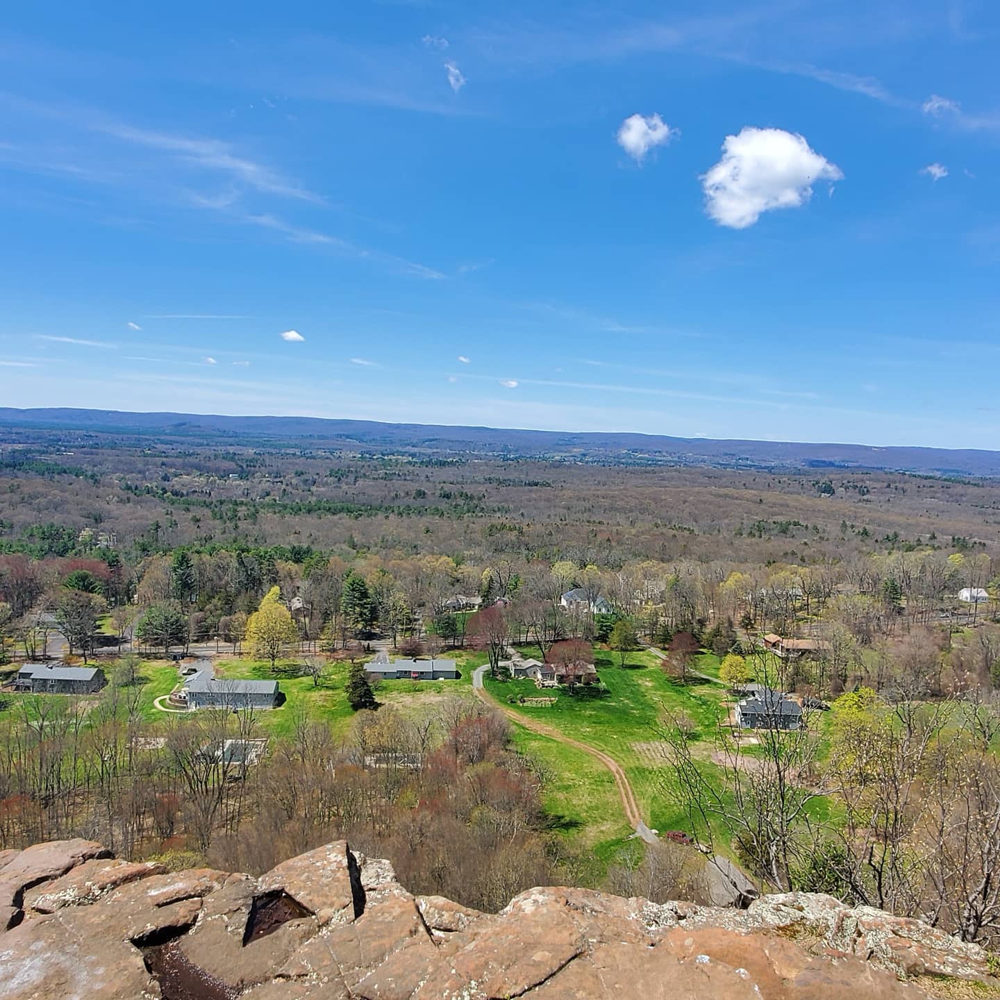 Yesterday at the Suffield Mountain Trail/ East Granby Land Trust r