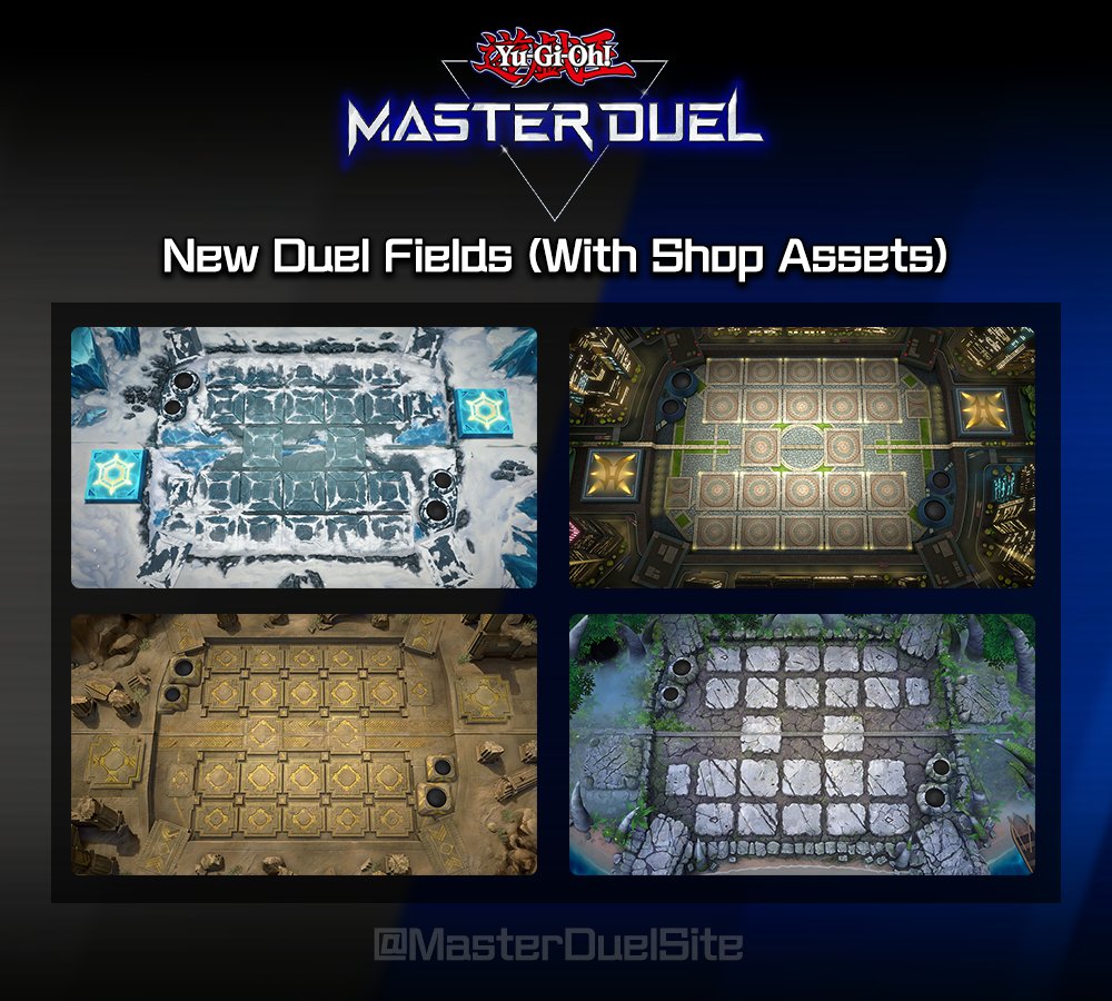 LEAK: 4 New Duel Fields. (Hero Players can now flex even more with The