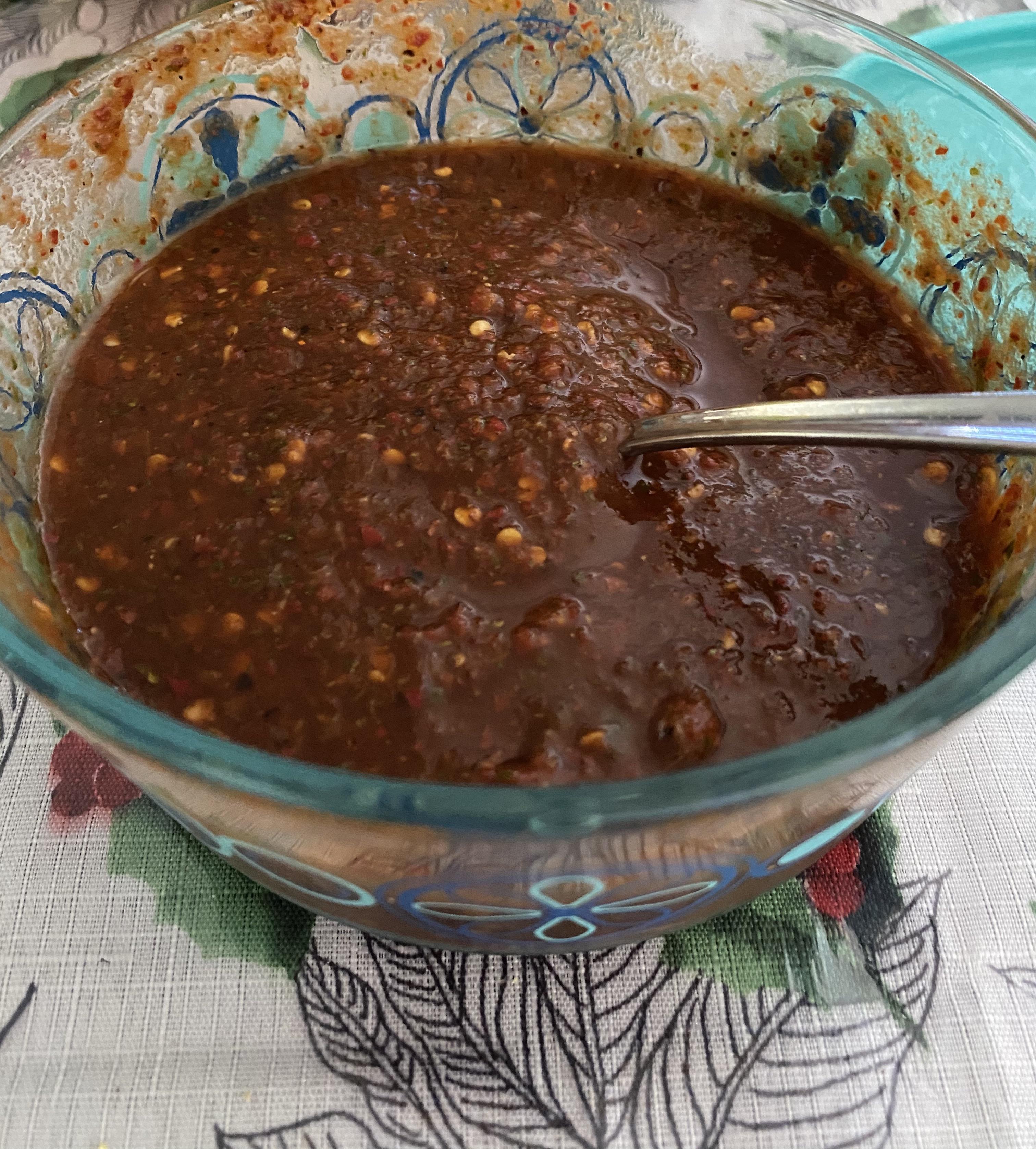 Made this salsa with Chile japonés clear sinuses r/SalsaSnobs