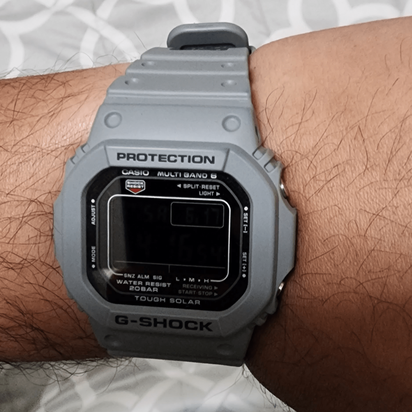 Little blue mark near the N in Protection not coming off. How could I