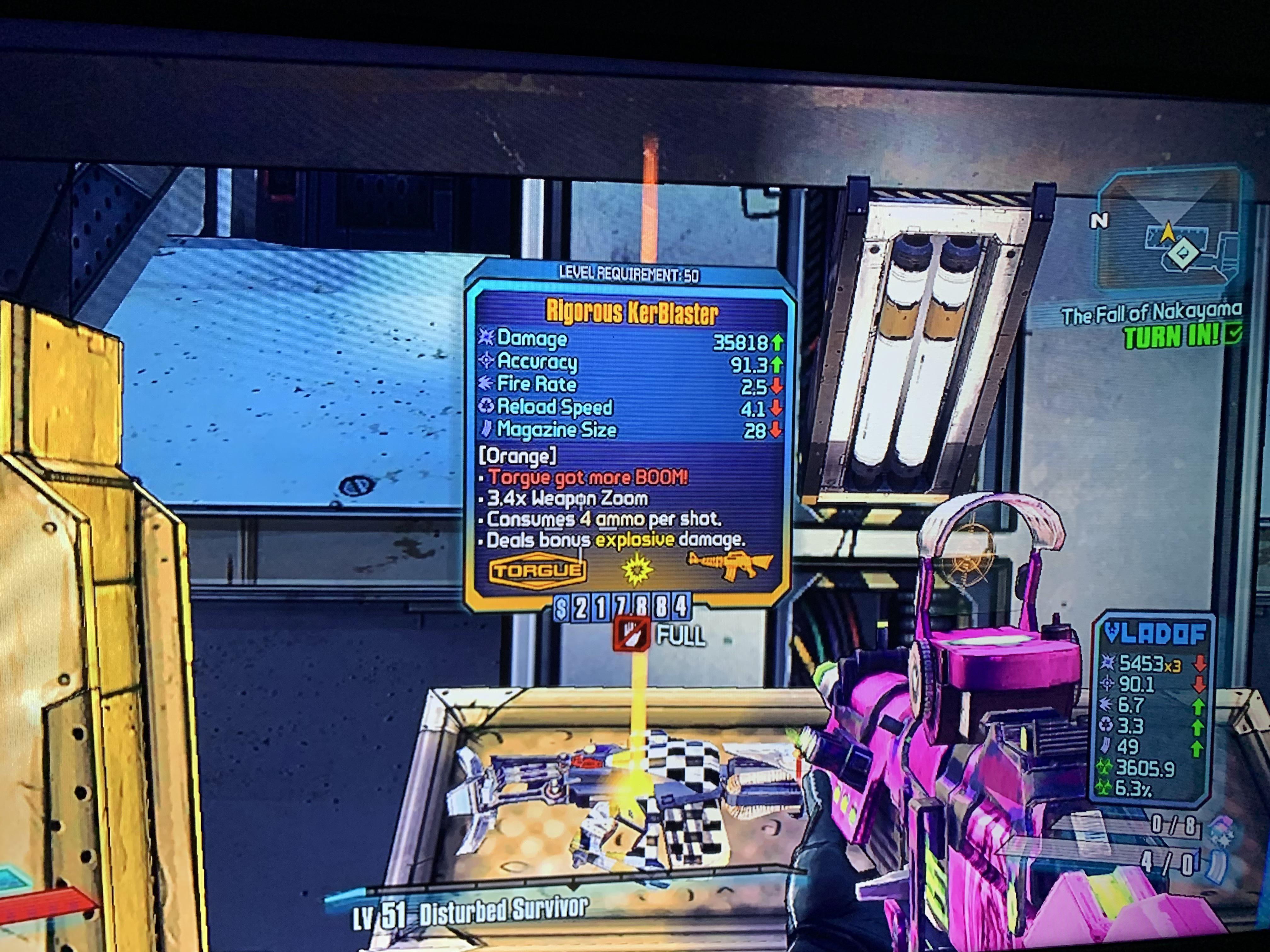 World Drop Kerblaster from Red Chest r/Borderlands2