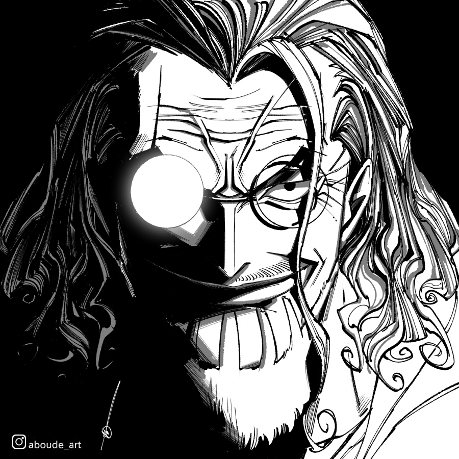 Spent 8 hours drawing The Dark King, Rayleigh. r/OnePiece