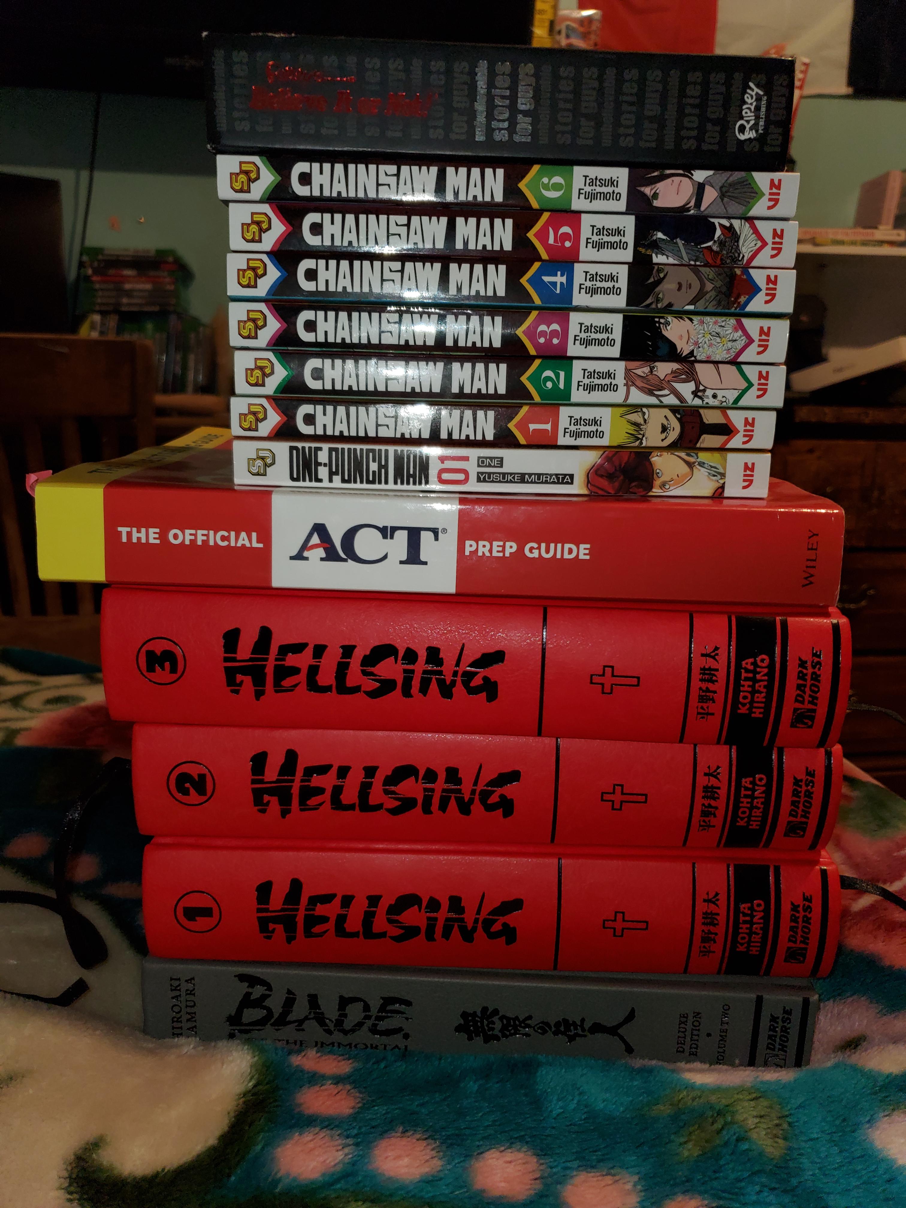 my prized manga /book collection small but mighty. r/MangaCollectors