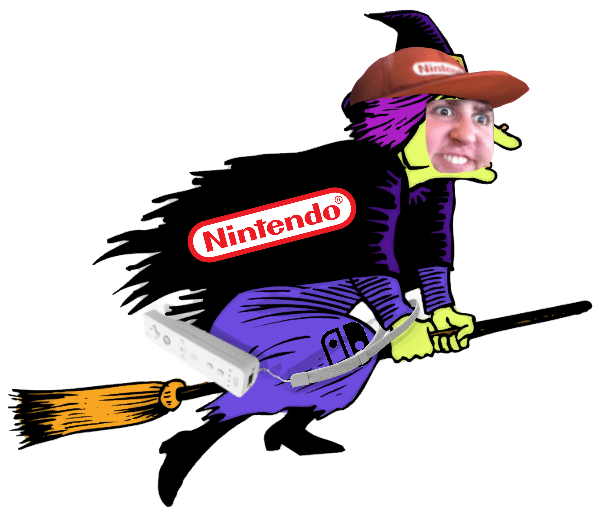 Jon if he was the Nintendo witch JonTron