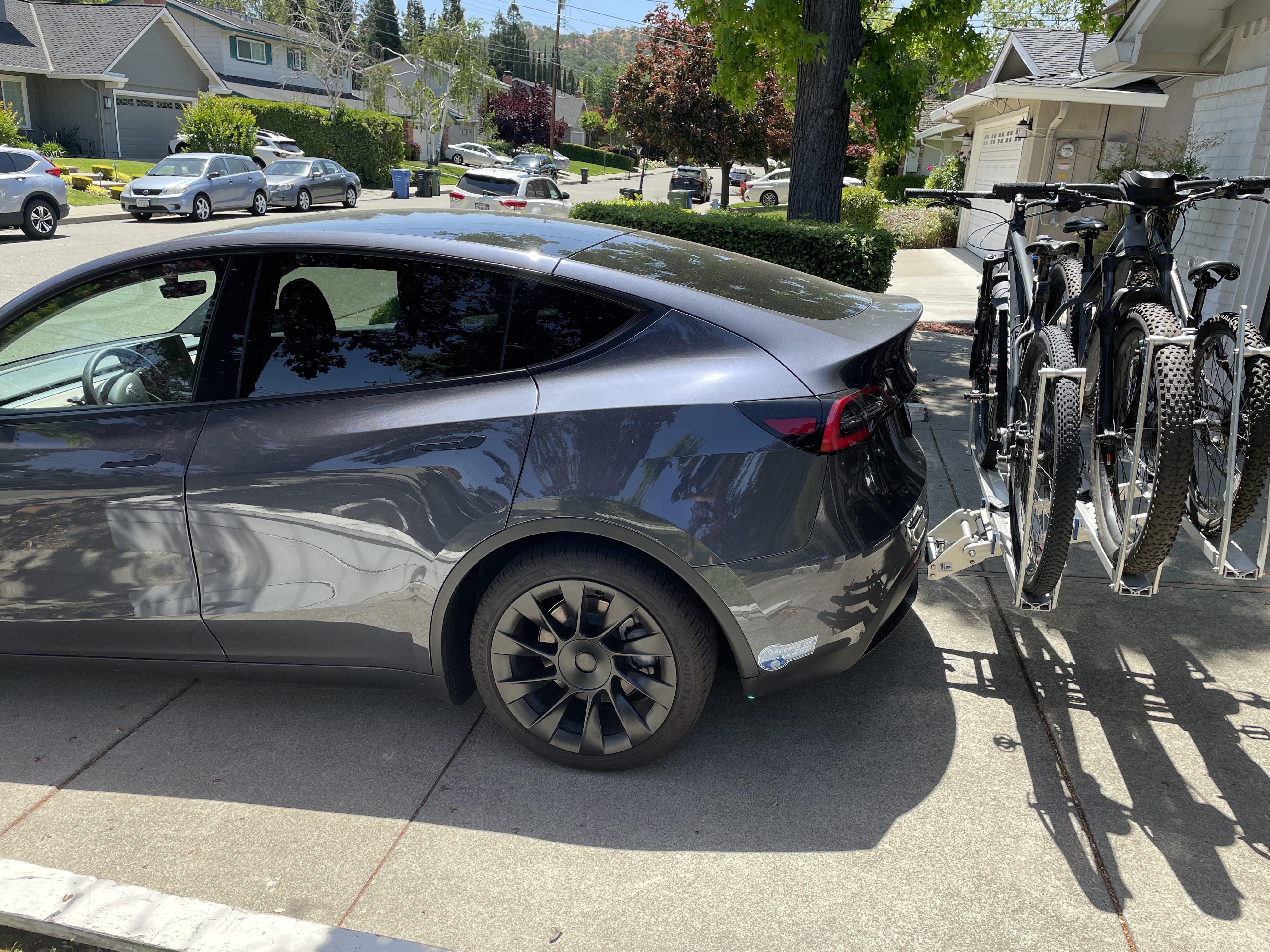 Here’s a pic of MY with a 1up quick rack and 2 addons. Have a 29”, 27