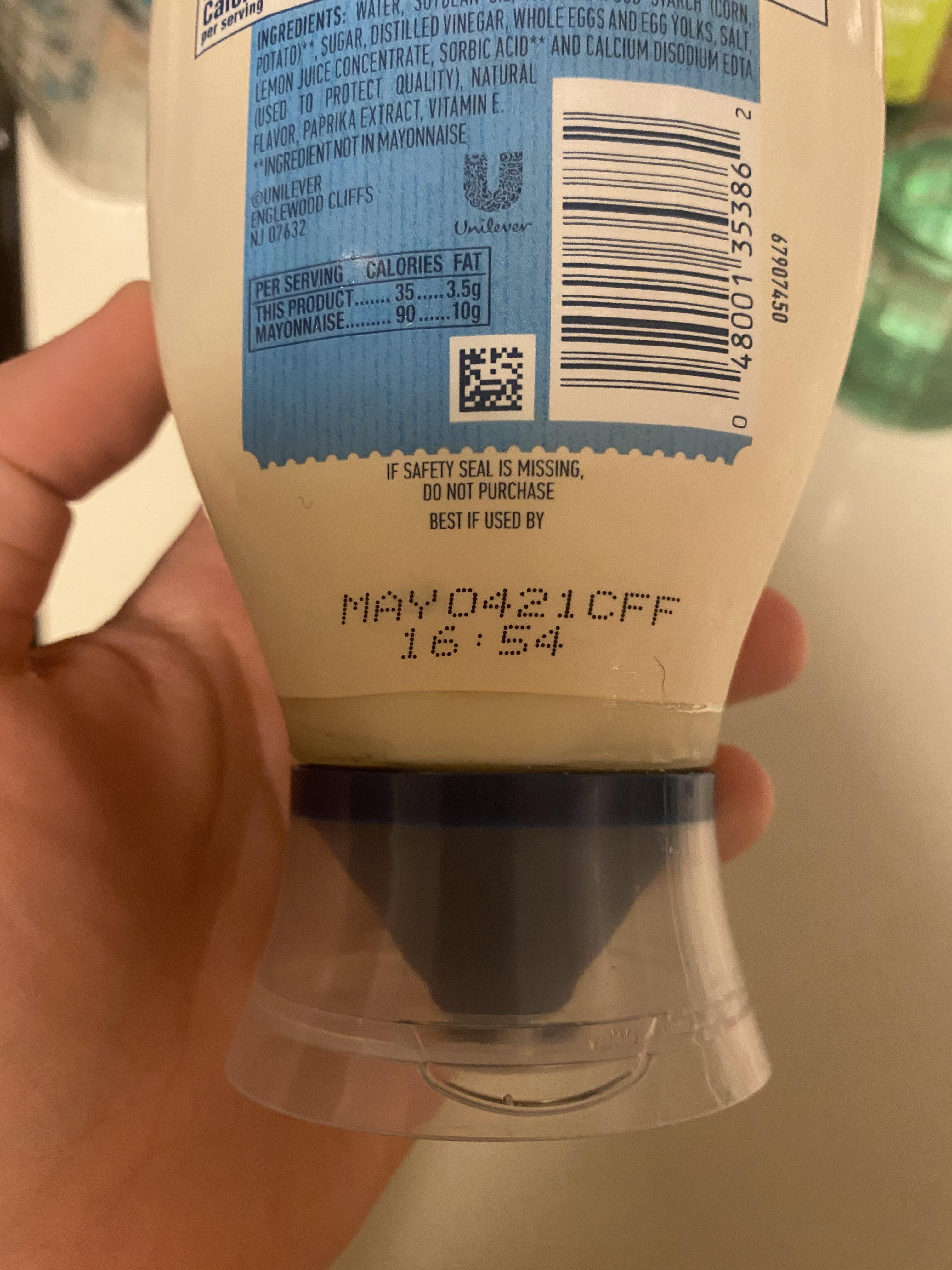 My mayo’s expiration date is mayo r/mildlyinteresting