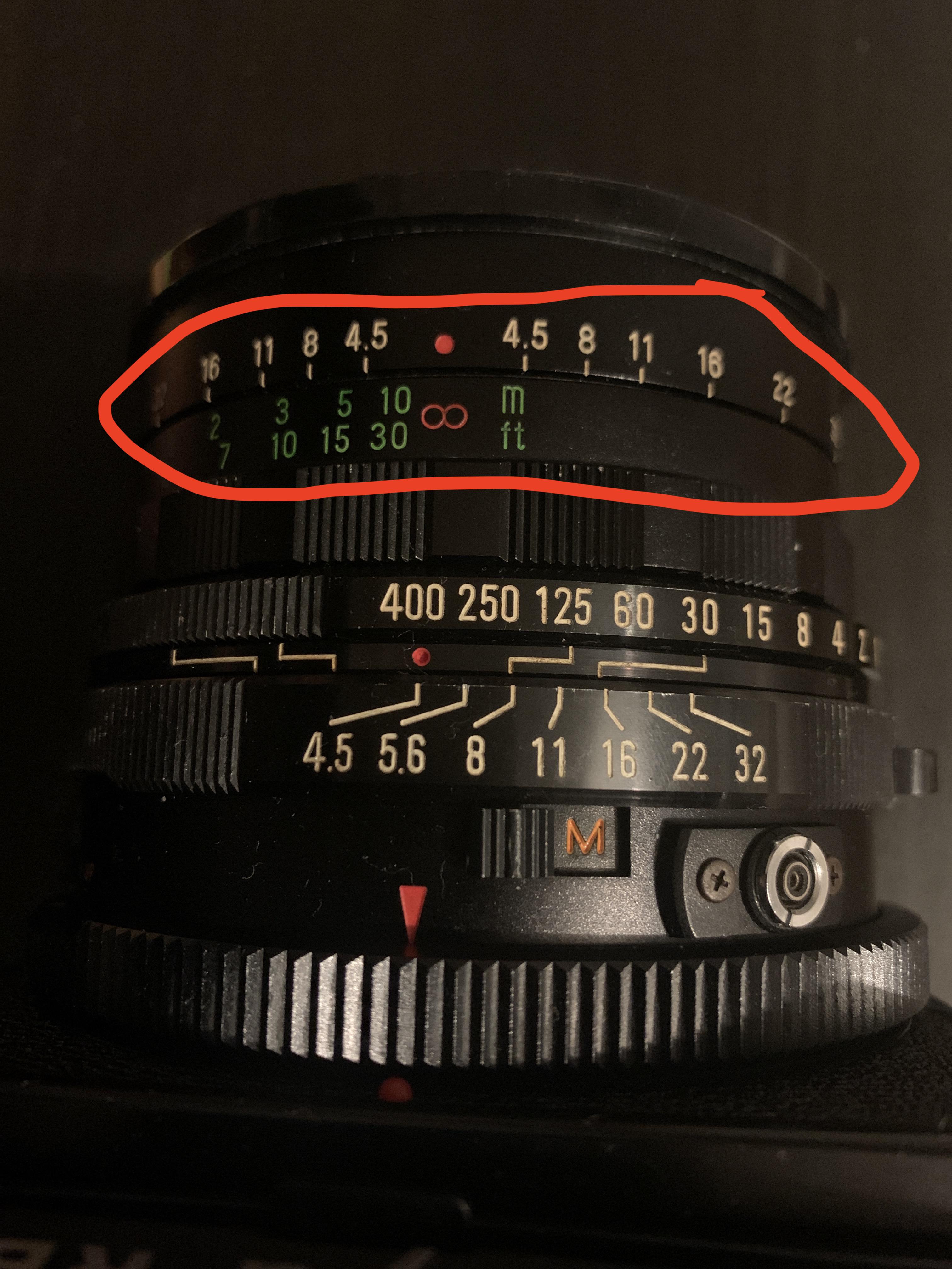 Was I shooting through a diopter lens the whole time? Mamiya