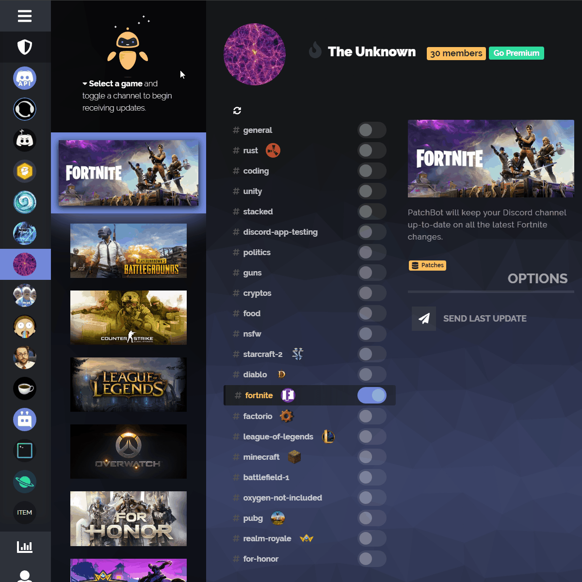 Looking For Gamers (LFG) Discord