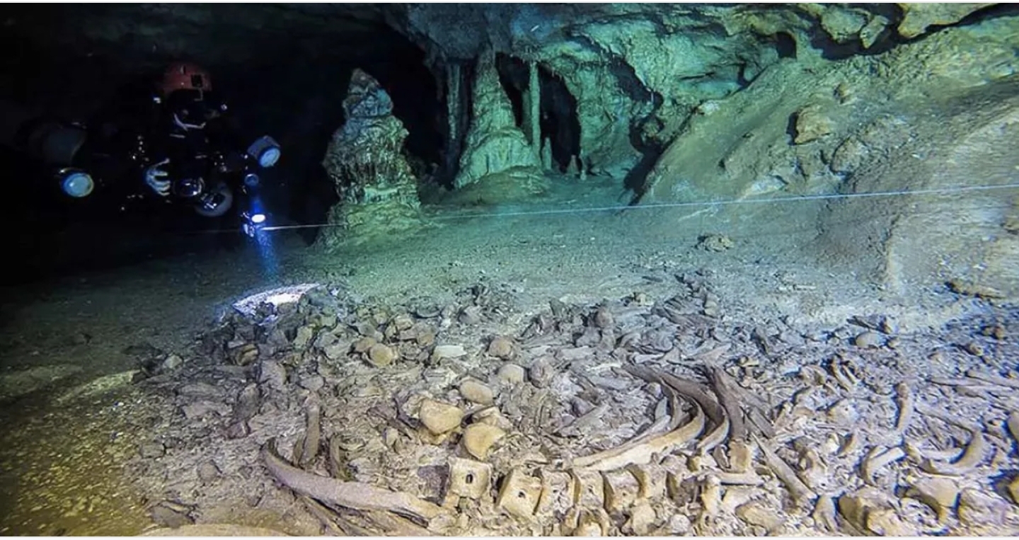 Remains of 'Maya Underworld' found in the world's longest underwater