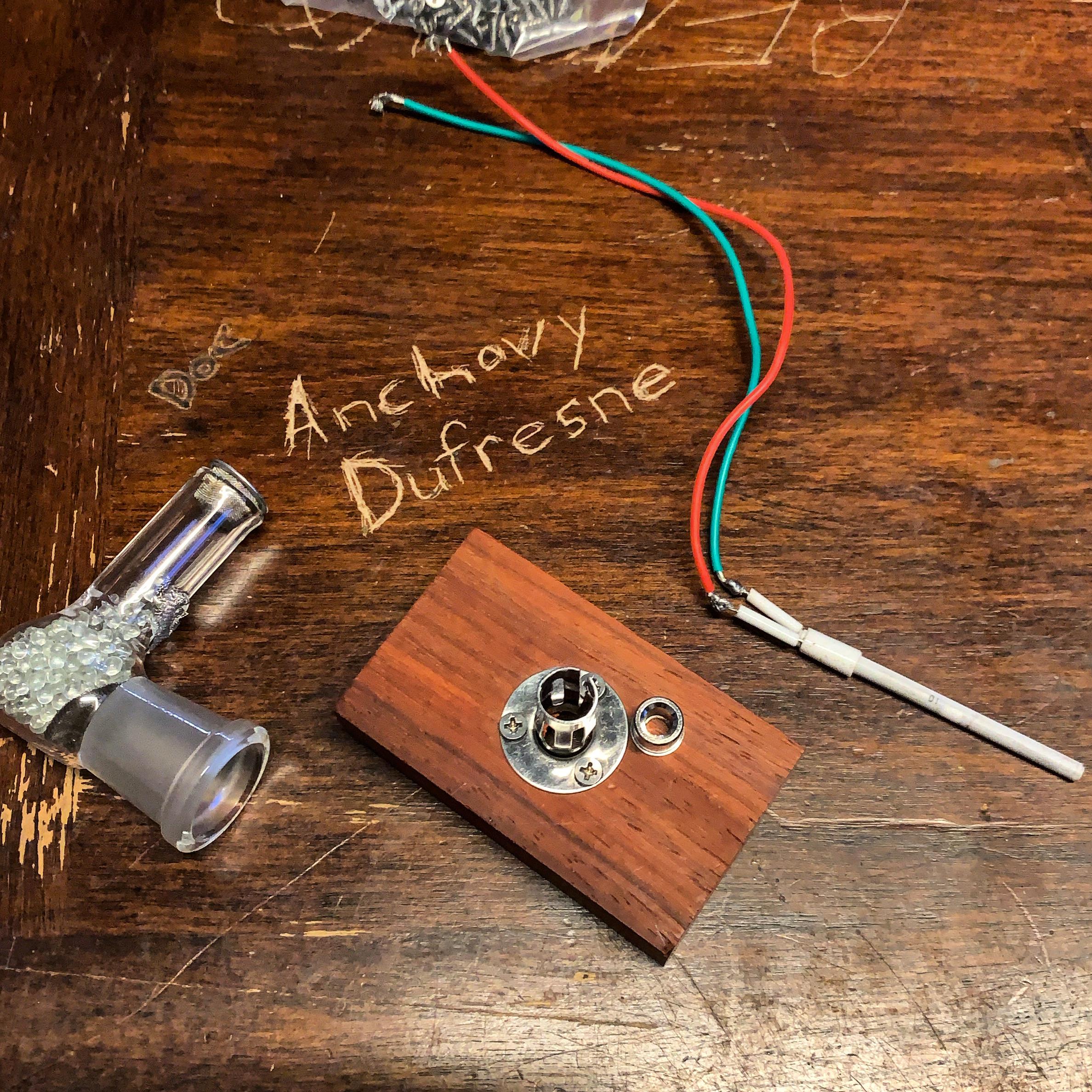 DIY Desktop Vape basic components breakdown. Add a power supply, and