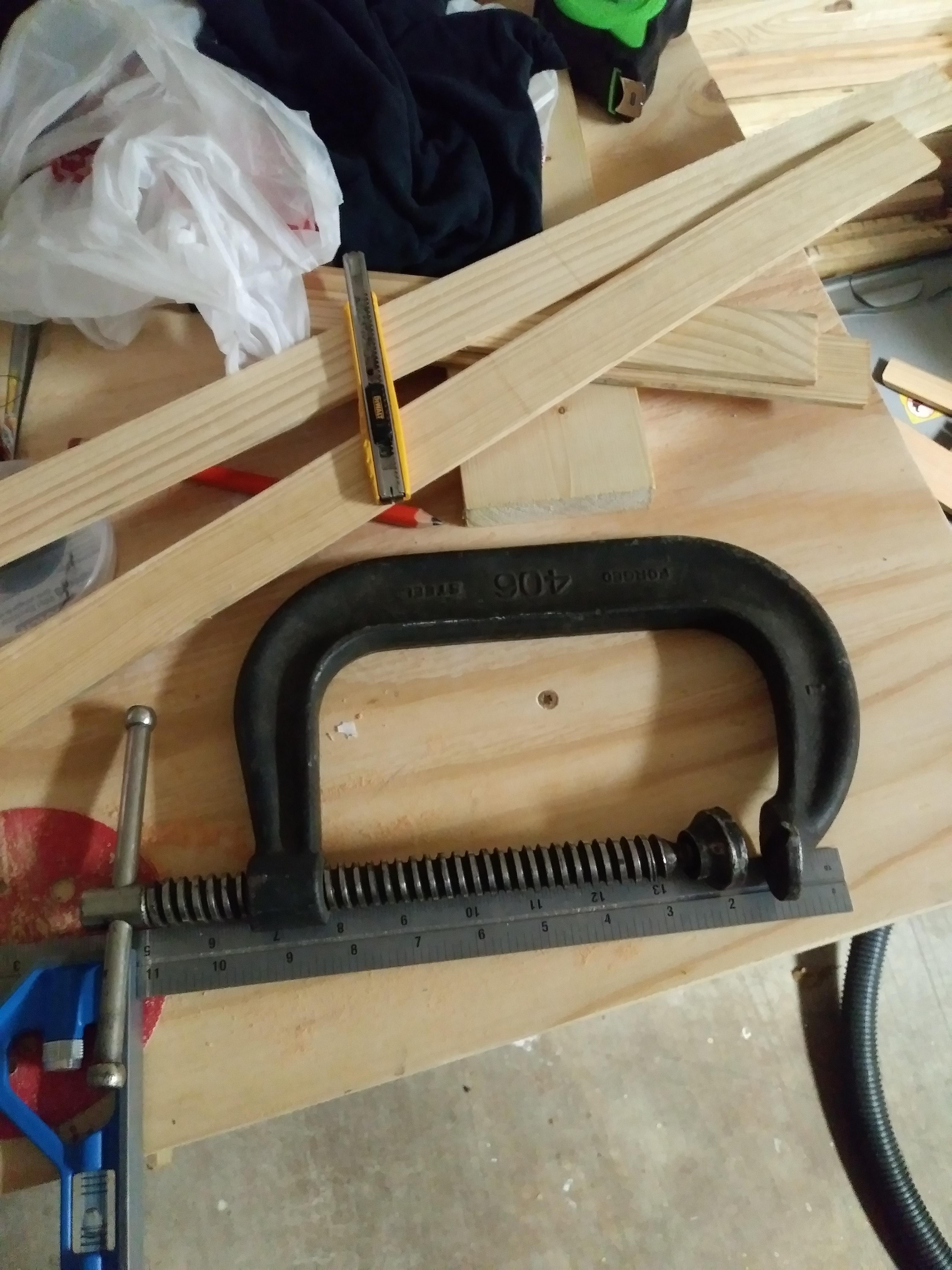 7 in. Wilton 406 C clamp I got at a garage sale for 5! r/Tools