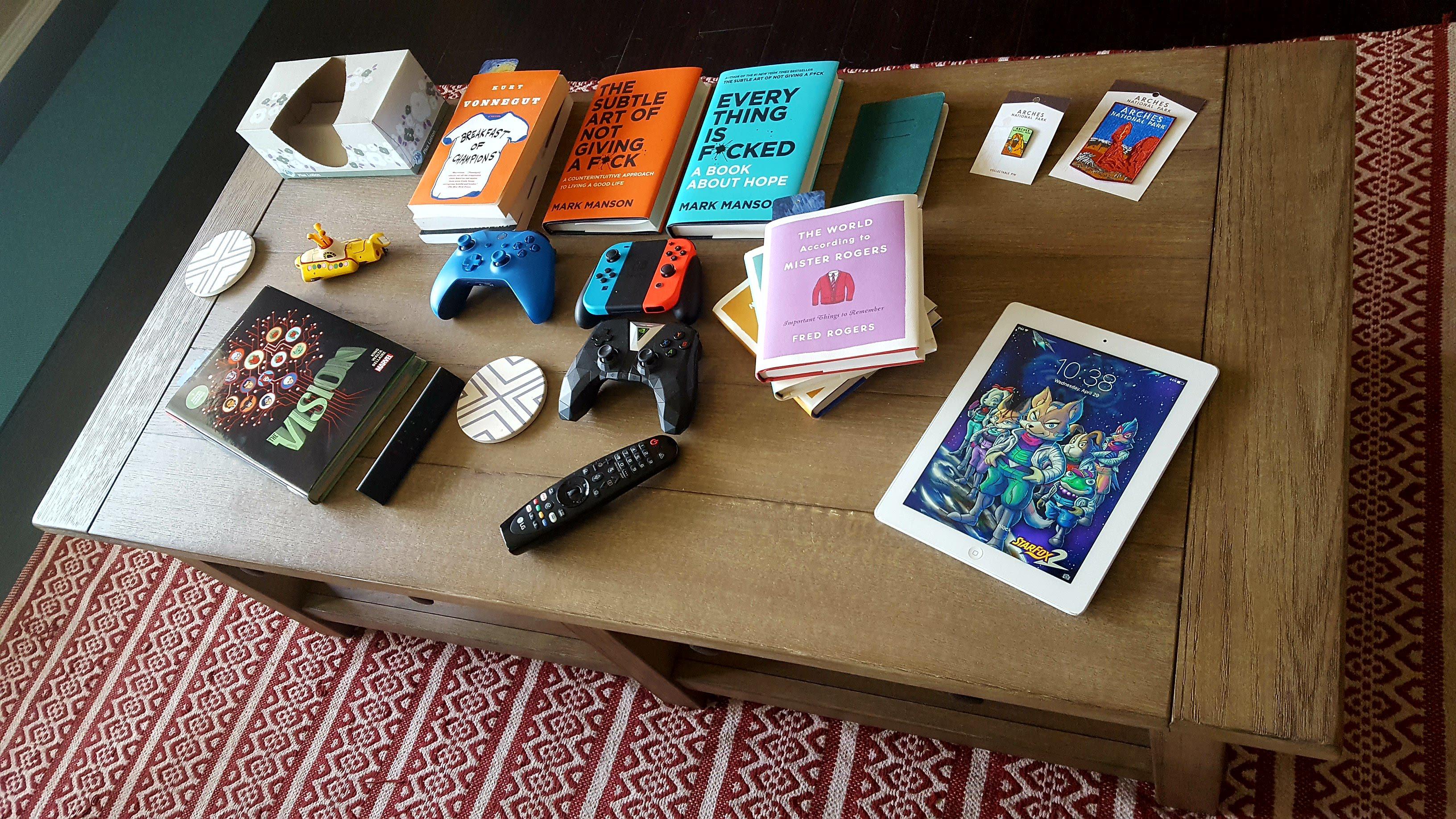 Interested to see what's on your coffee tables. Here's mine. Let's see