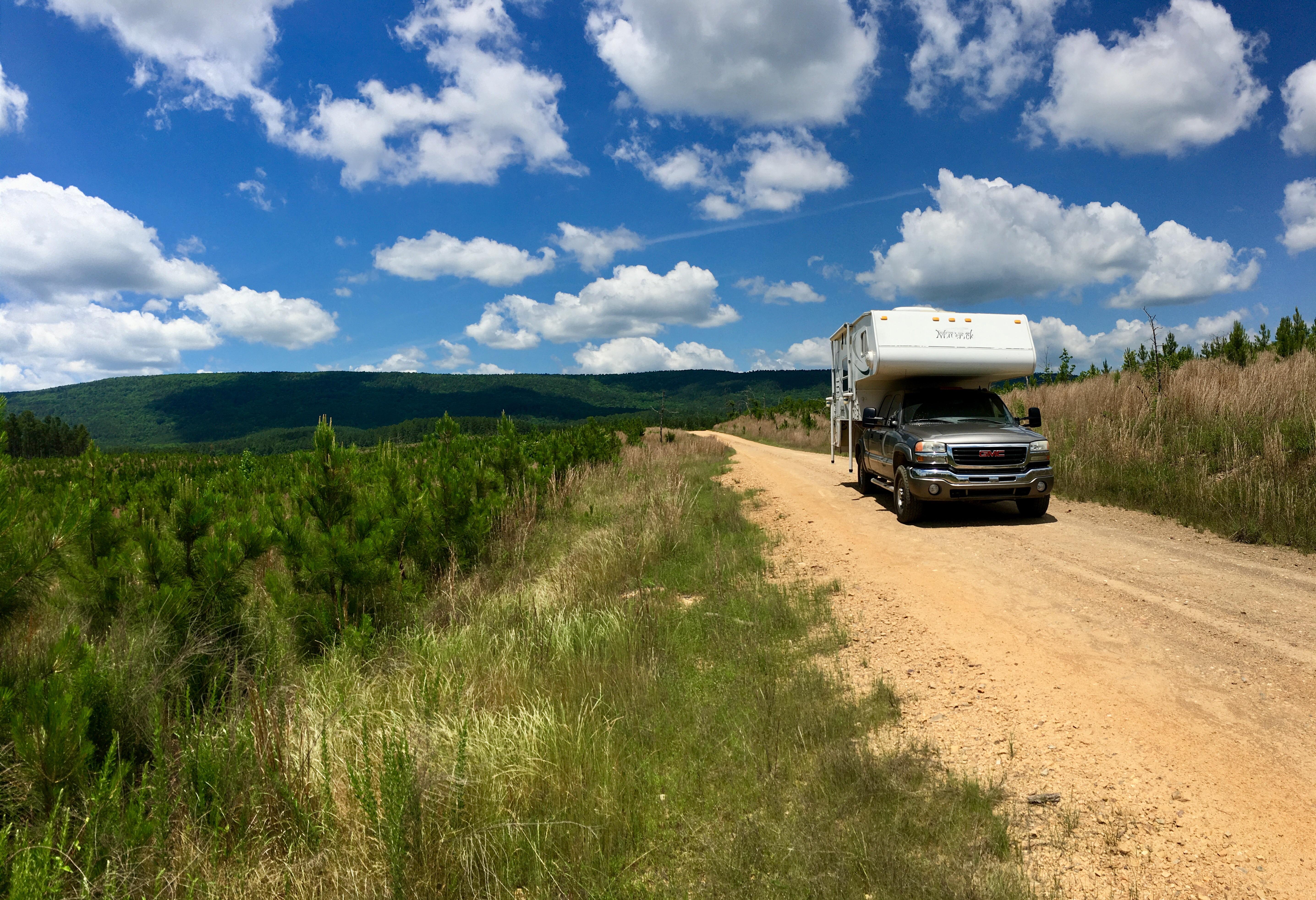 Took 10,000 lbs deep into the Ouachita National Forest near Hot Springs