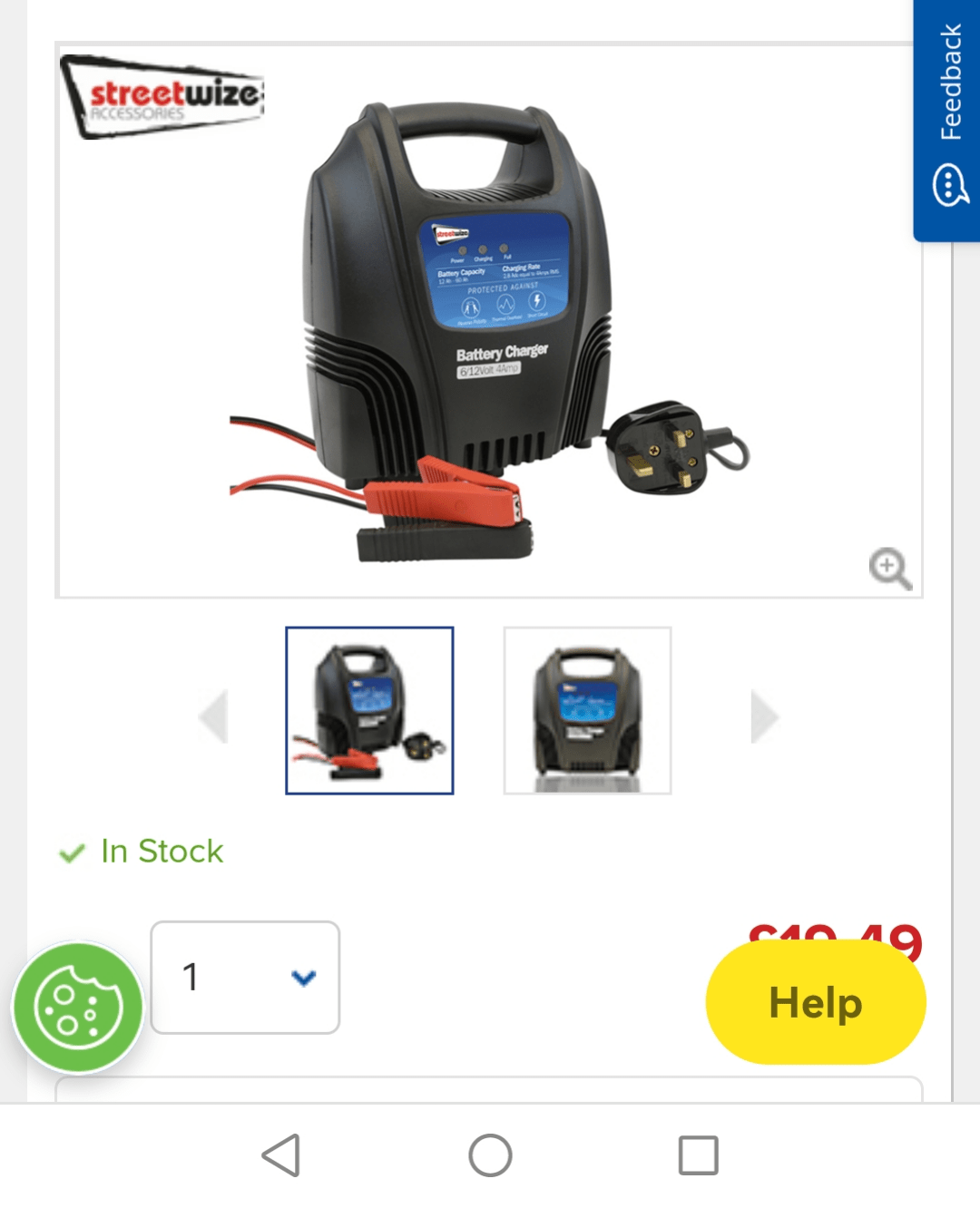 I Brough this car battery charger, can I hook it upto the car to charge