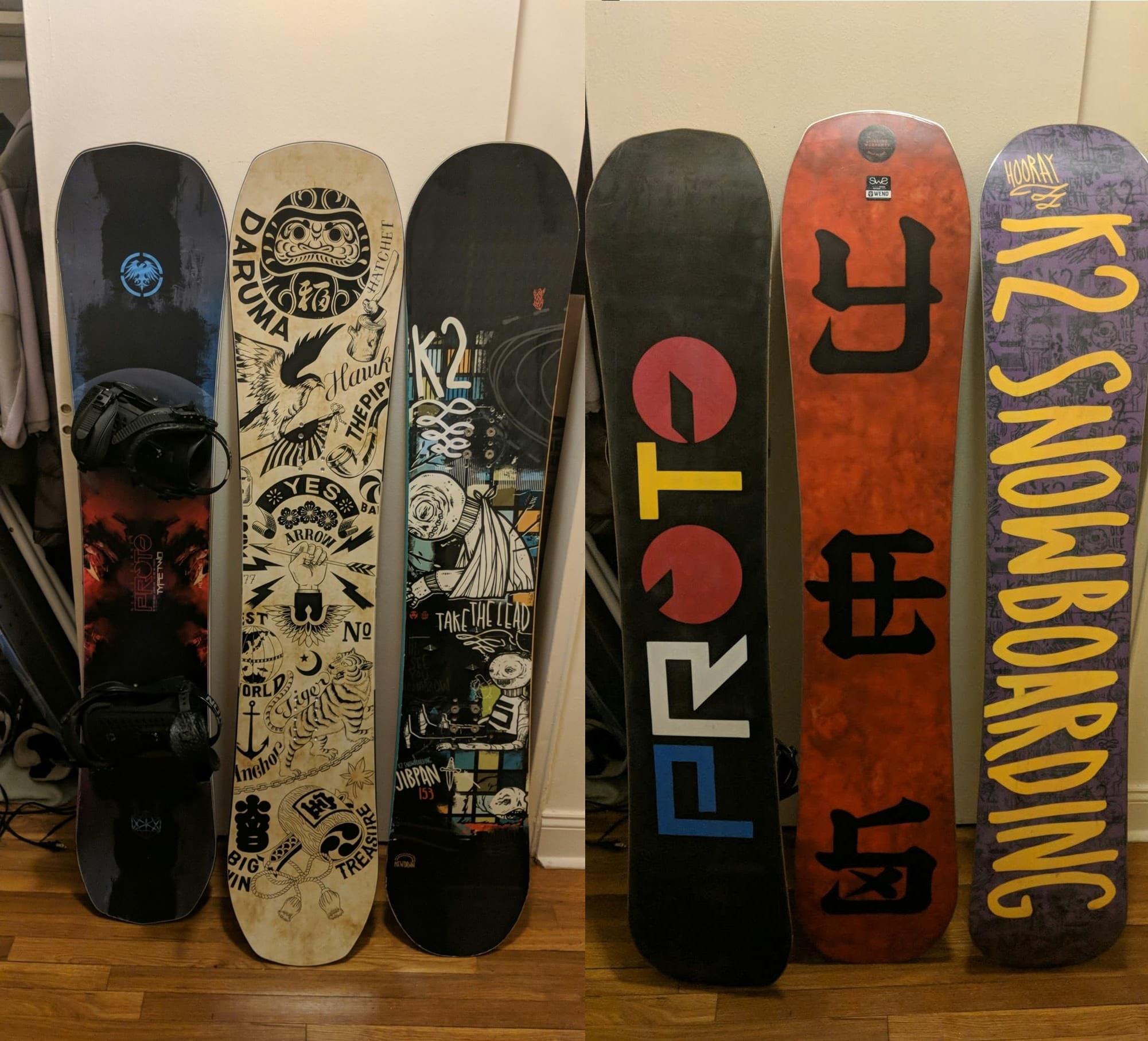 The Quiver Grows r/snowboard
