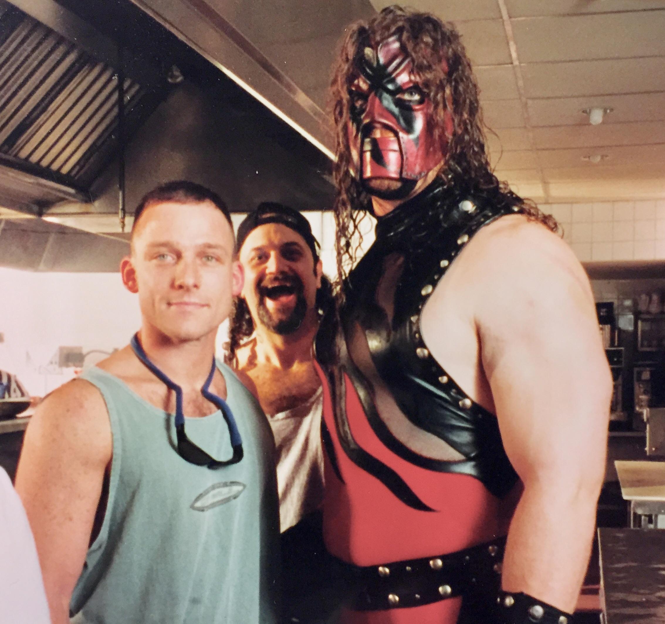Never before seen photo WWF/WWE Attitude Era days. Kane. r/WWE