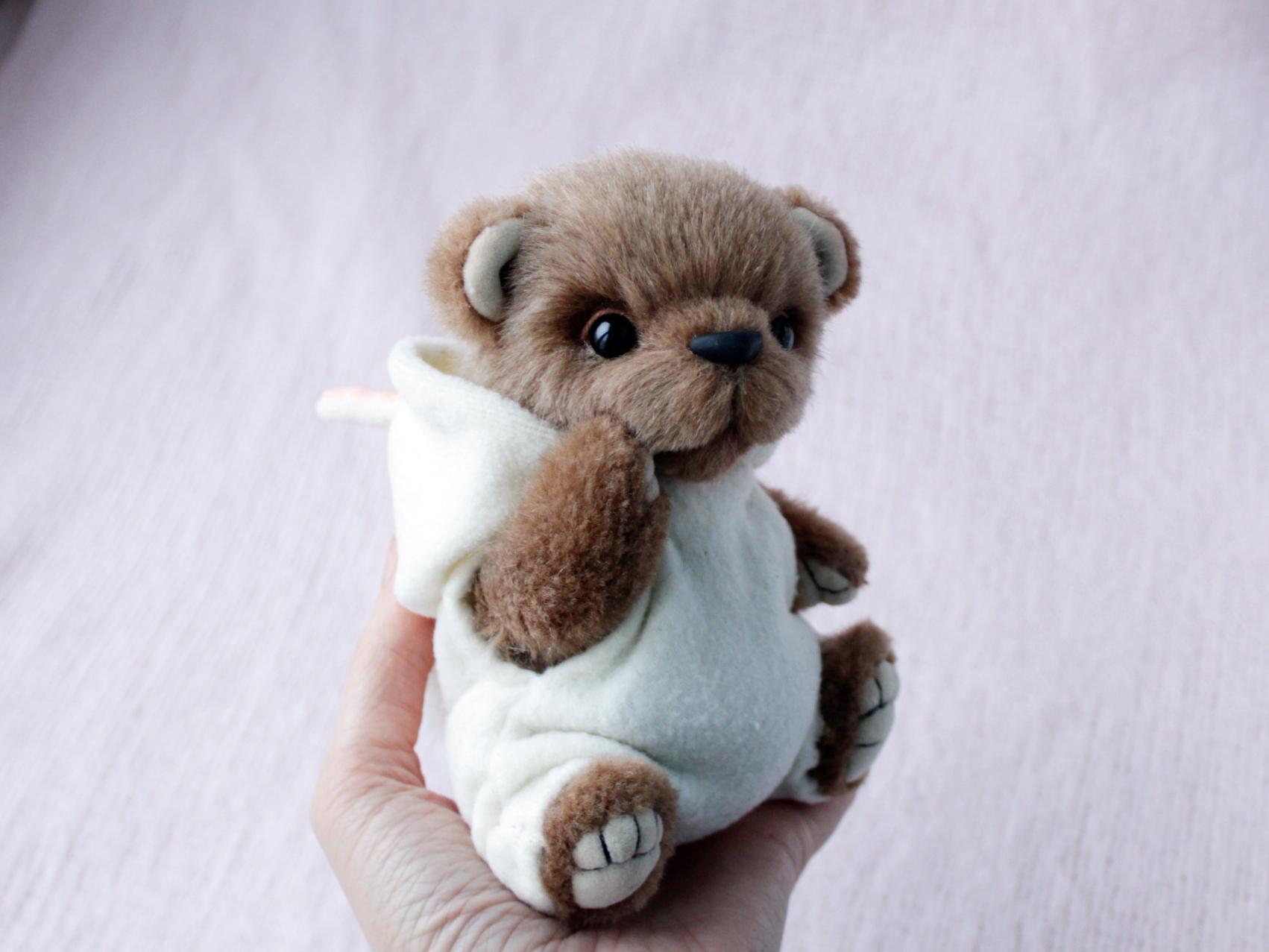 Teddy bear in pajamas crafts