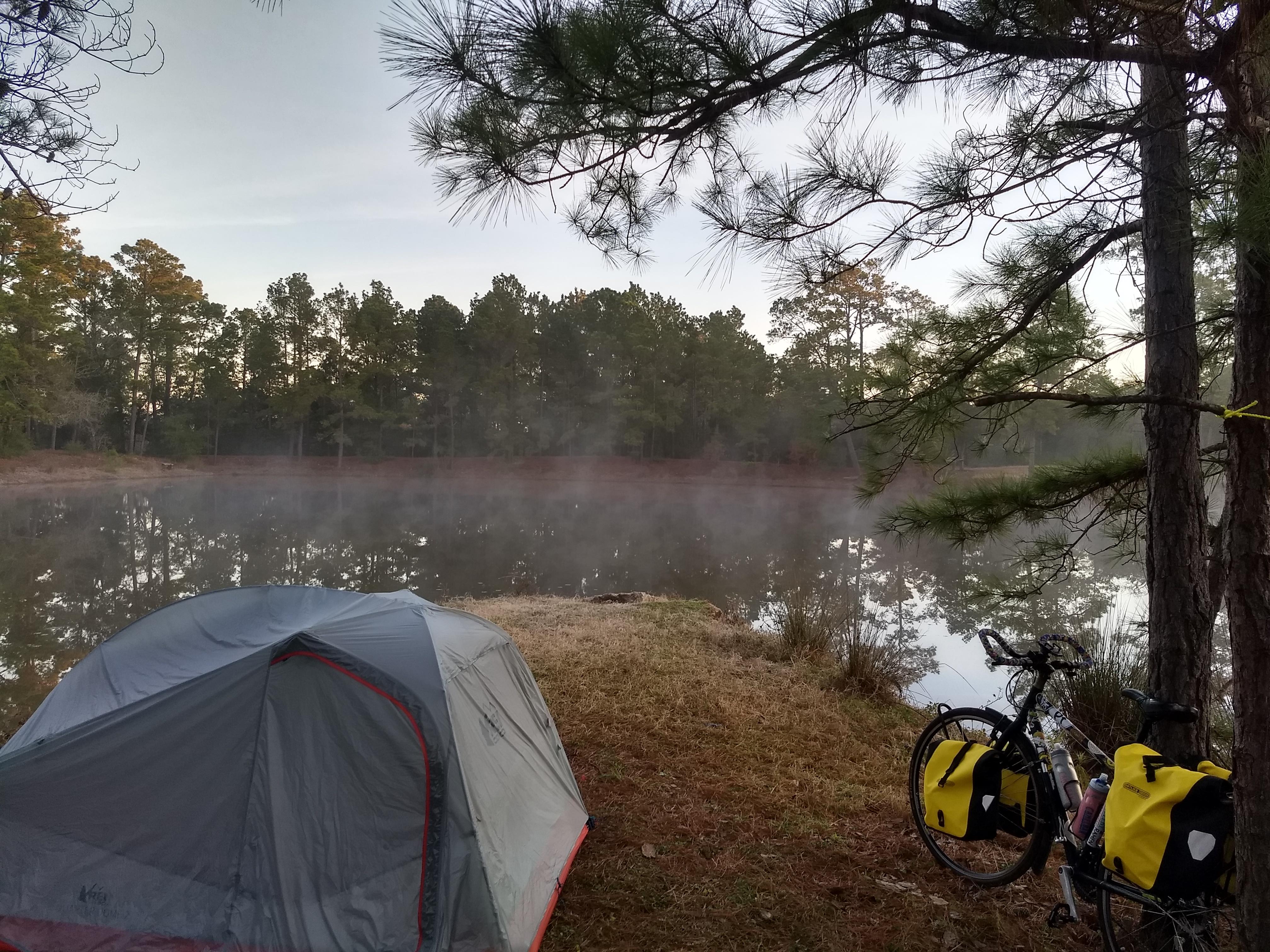 Rural Texas Five day December tour r/bikepacking