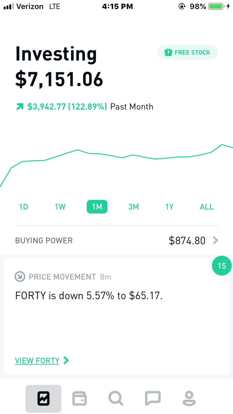 Switched from puts > calls> stocks. r/wallstreetbets