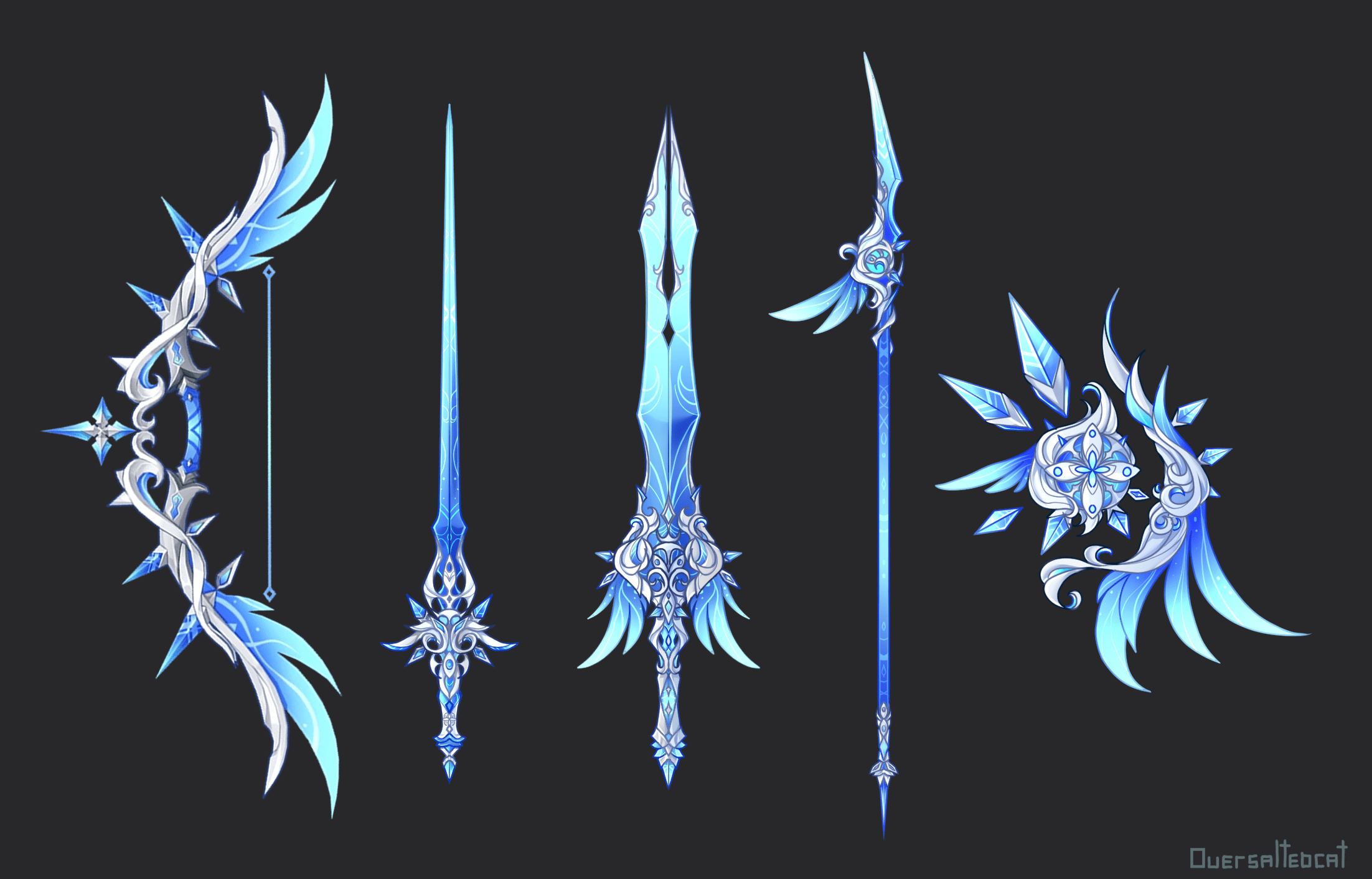 Polar Star/Pale flame inspired weapon series