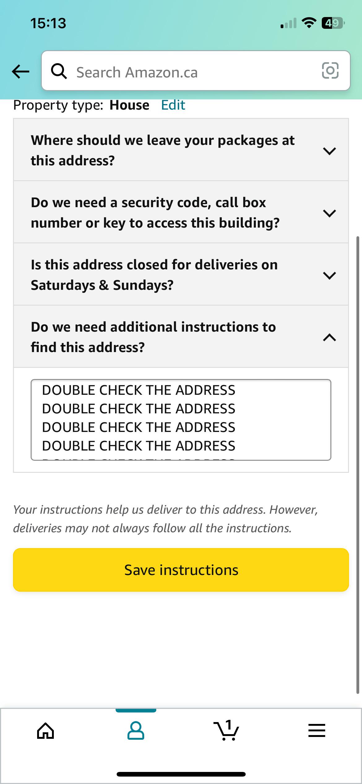Amazon delivered my packages to the wrong address 5 separate times