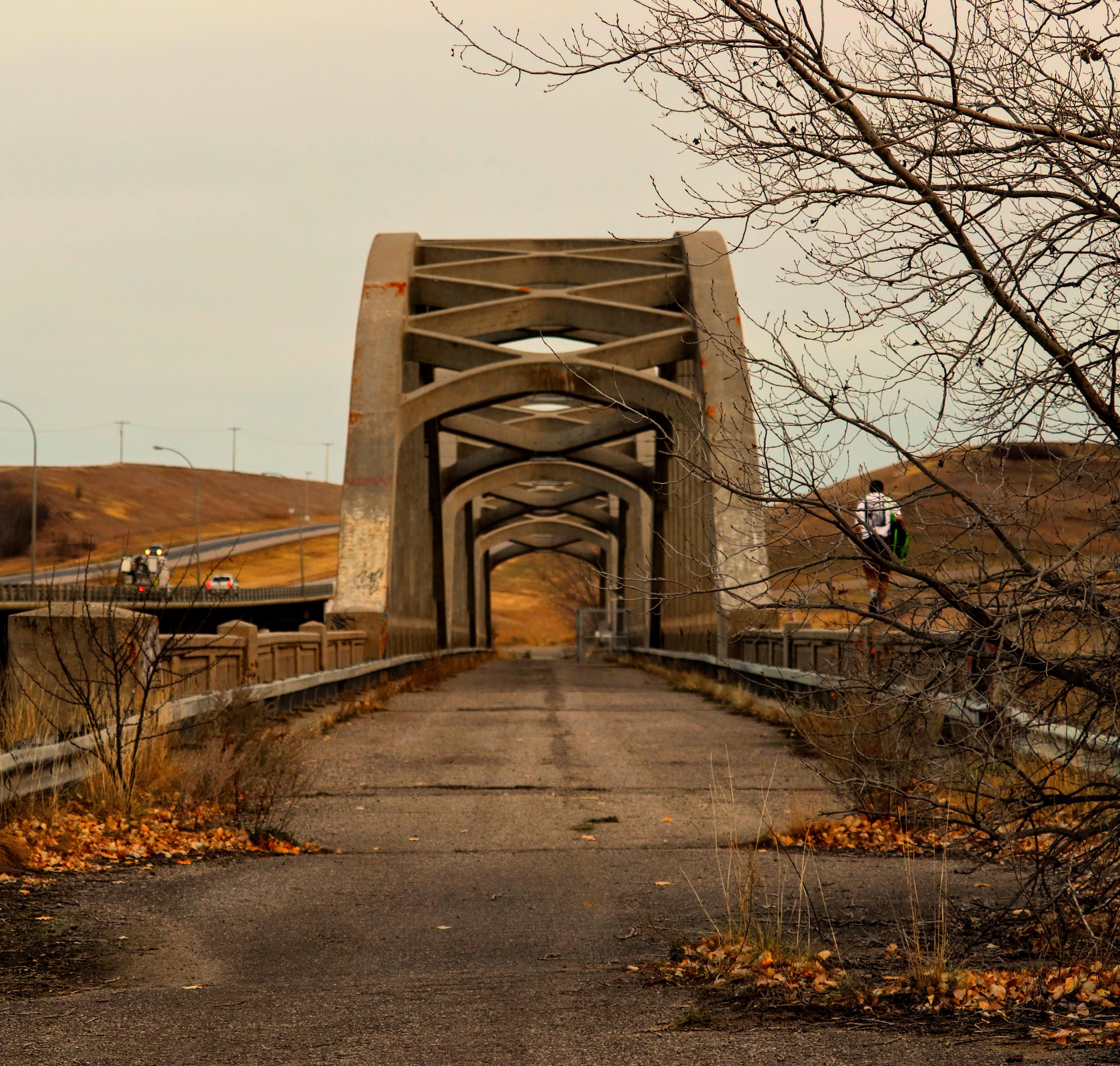 Borden bridge in the fall r/saskatchewan