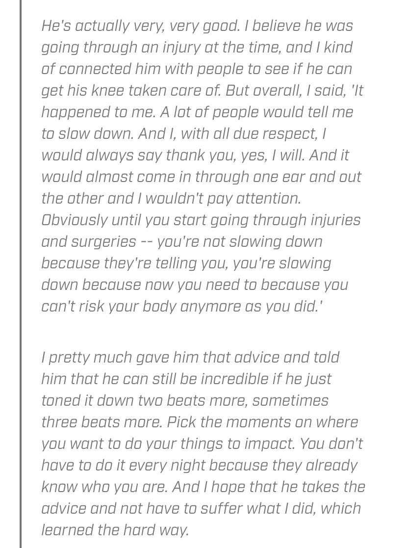 Stevie is obviously lying! Vikingo clearly listened to Rey’s advice