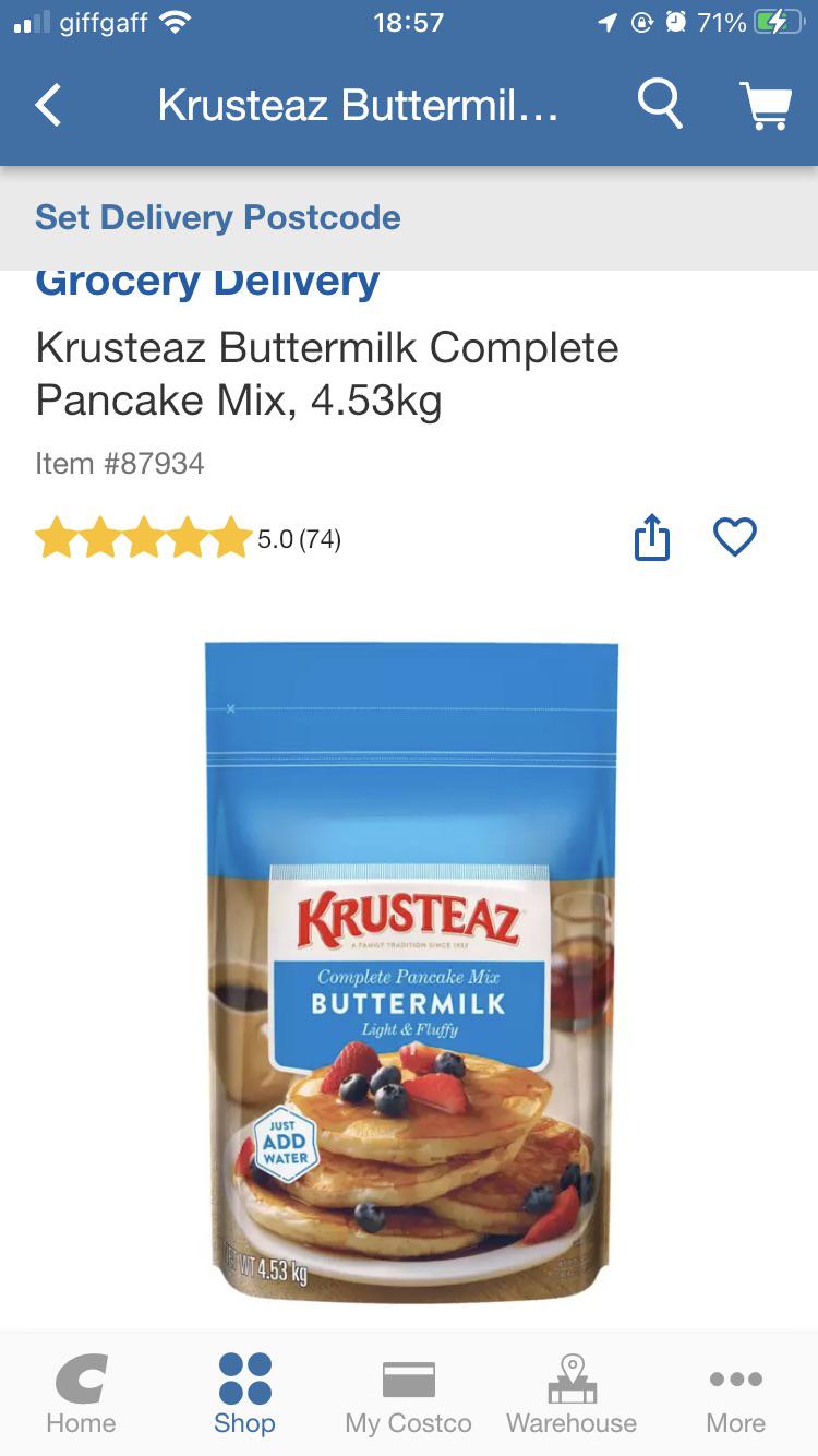 How long does Costco pancake mix last? r/Costco