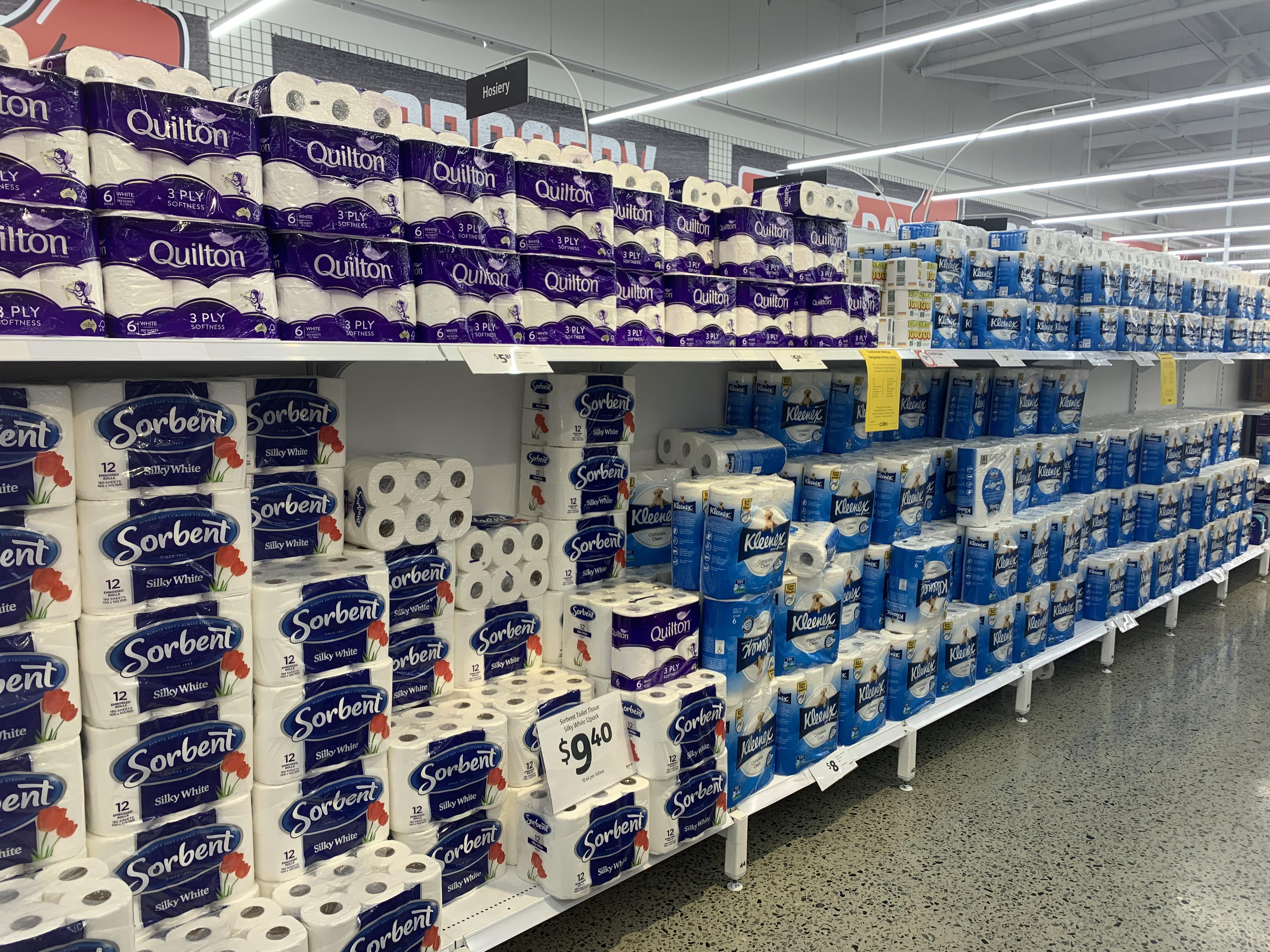 Here we see the rare “toilet paper” in its natural habitat... r/perth