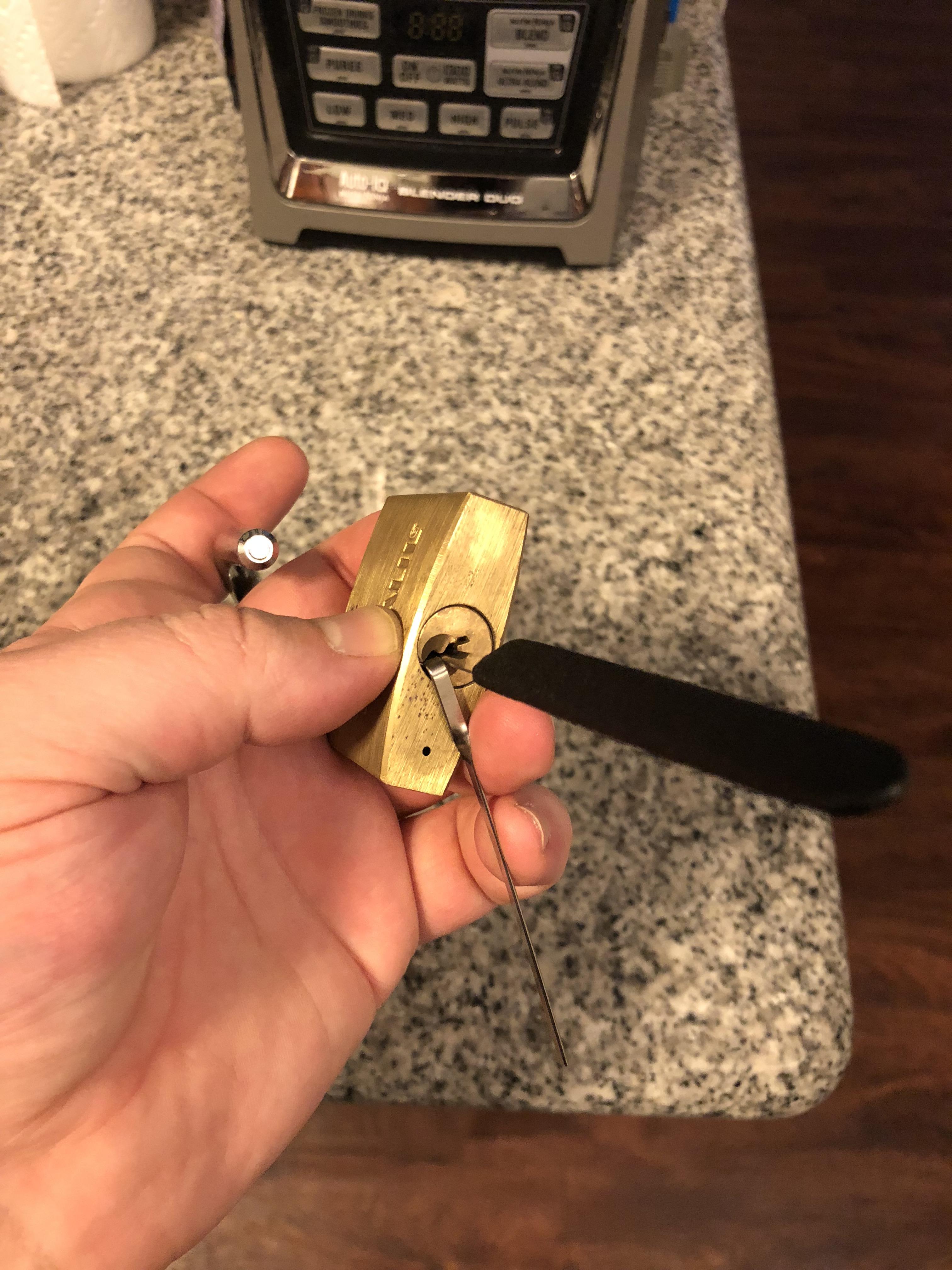 Found an old uhaul lock in my closet. Not sure what kind of lock this