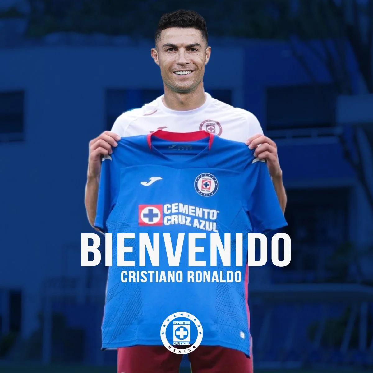 Cristiano Ronaldo signs 1.5 year deal with Mexican side Cruz Azul r
