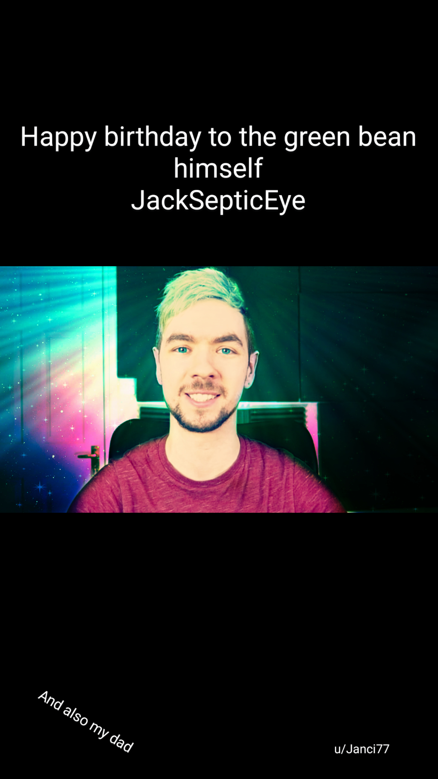 Happy birthday Jack, we love you so much 💚 r/jacksepticeye