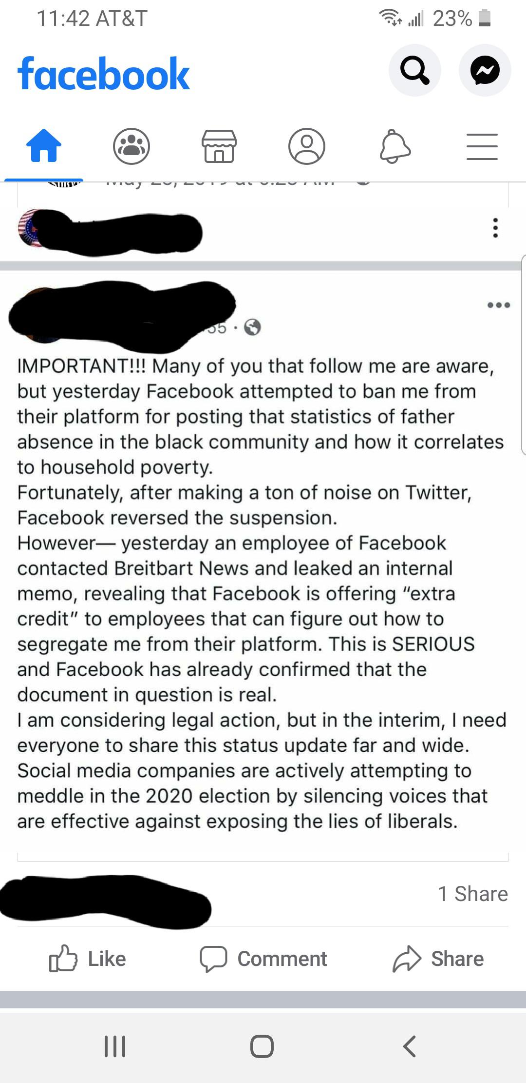 Facebook won't let you know the truth! insanepeoplefacebook