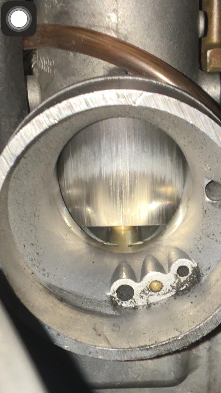 Is this carb blocked? Mikuni VM38, Im not sure if the holes in the