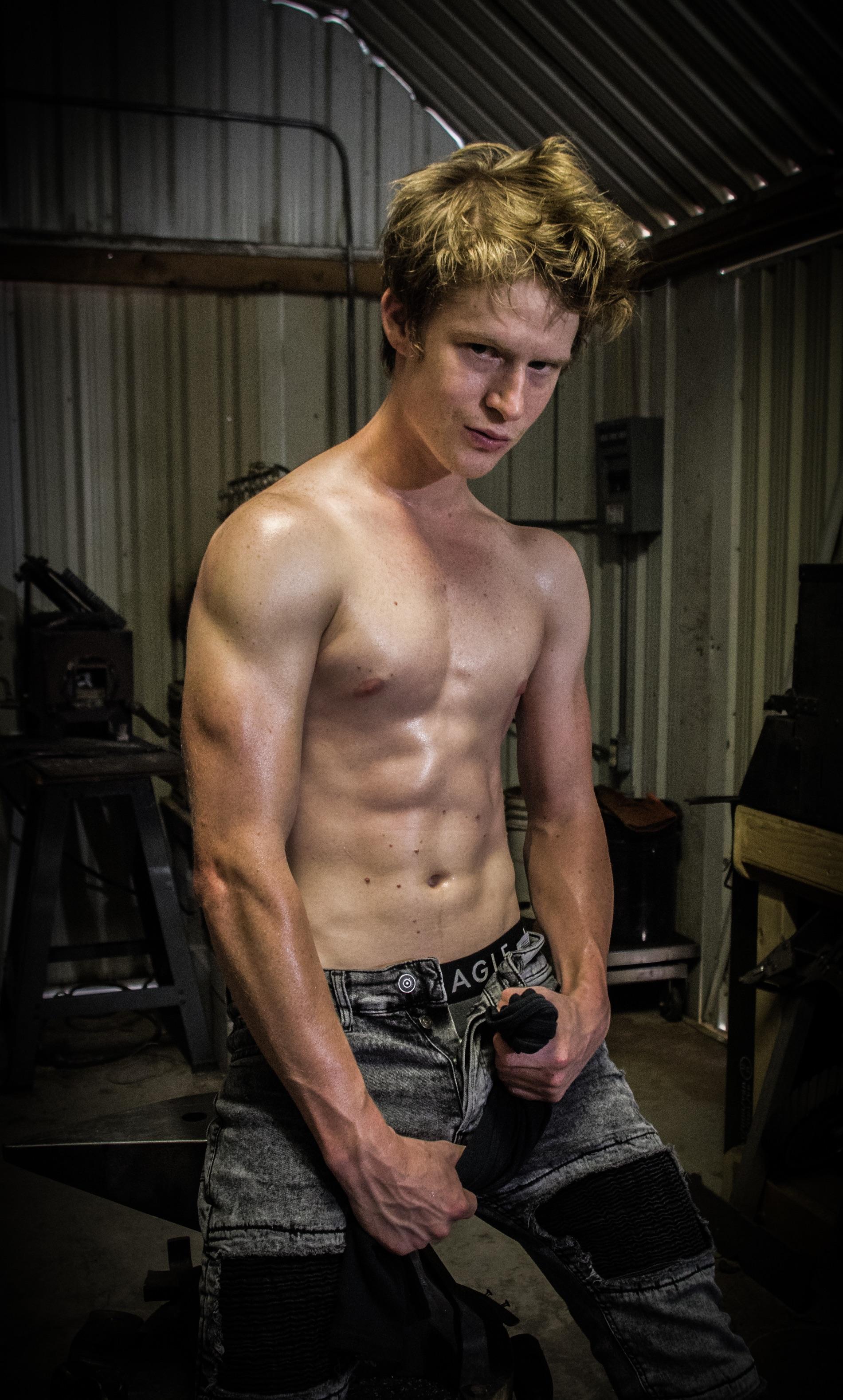 Do you already like oiled up blacksmiths? Or am I going to have to give