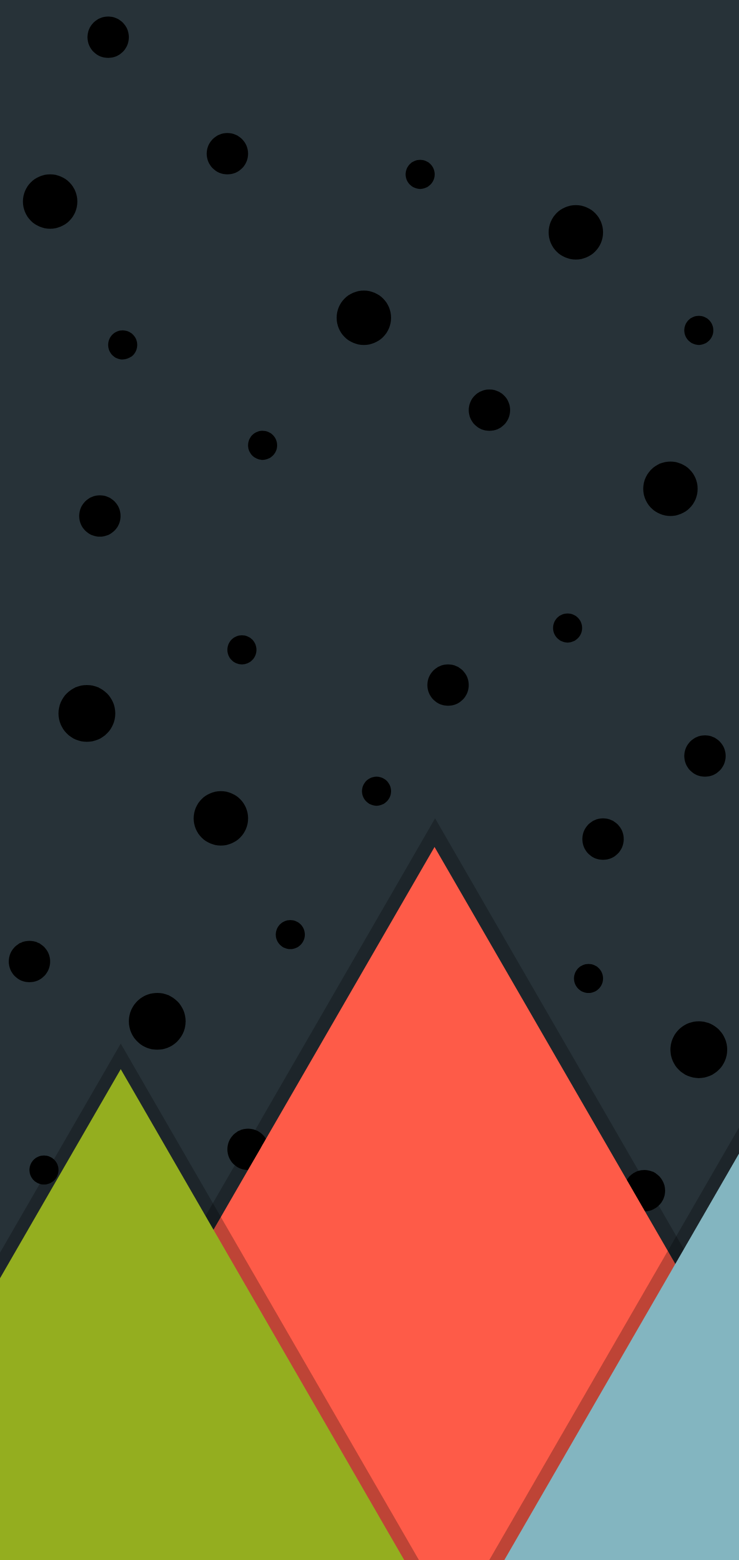 Remake of my previous wallpaper but it utilizes the camera cutout