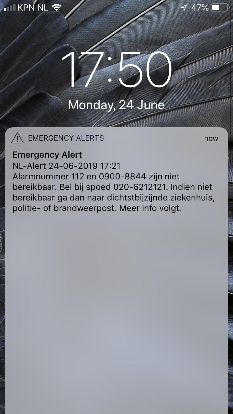 What does this emergency alert mean? Should I be worried, or it’s a