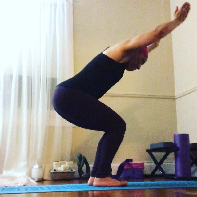 Day 2Chair Yoga Challenge. April Showers Power Yoga Challenge